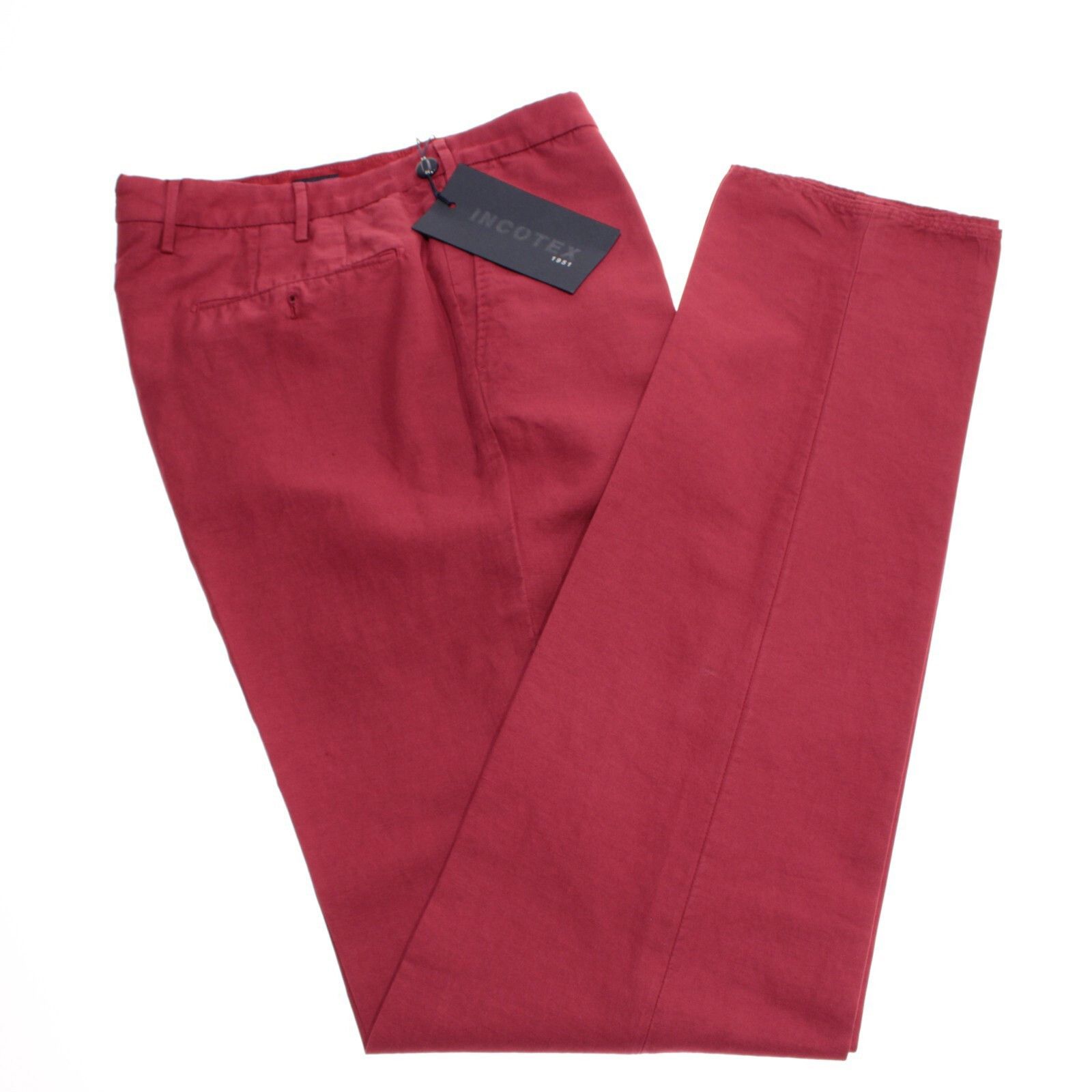 Incotex INCOTEX New with tags Chino Size 34 US In Red Size US 34 / EU 50 - 2 Thumbnail