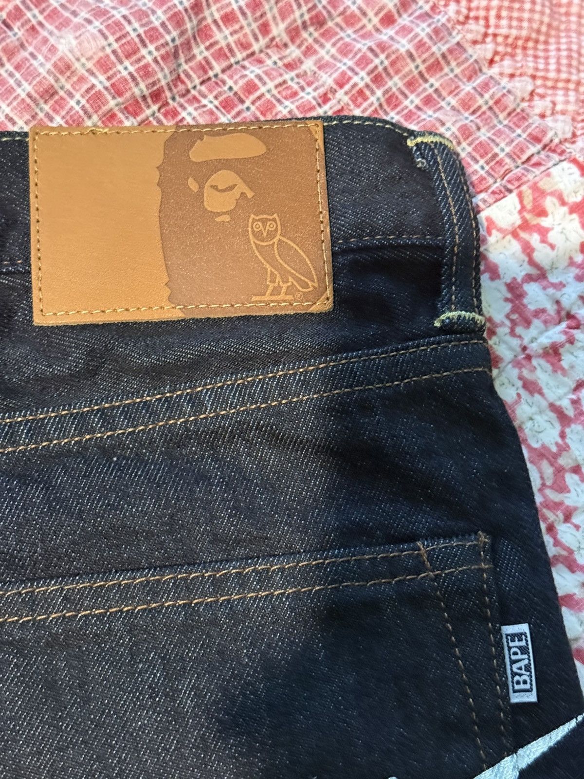 Bape × October's Very Own Medium Bape x OVO denim jeans Size US 30 / EU 46 - 10 Thumbnail