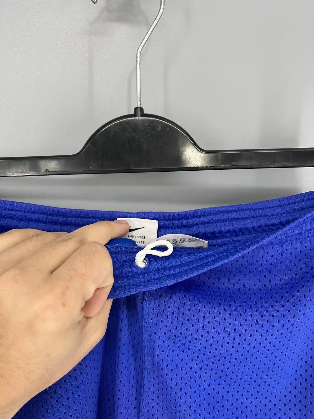 Nike × Vintage 90s Vintage Nike Swoosh Logo Shorts Travis Style Size US 30 / EU 46 - 8 Thumbnail