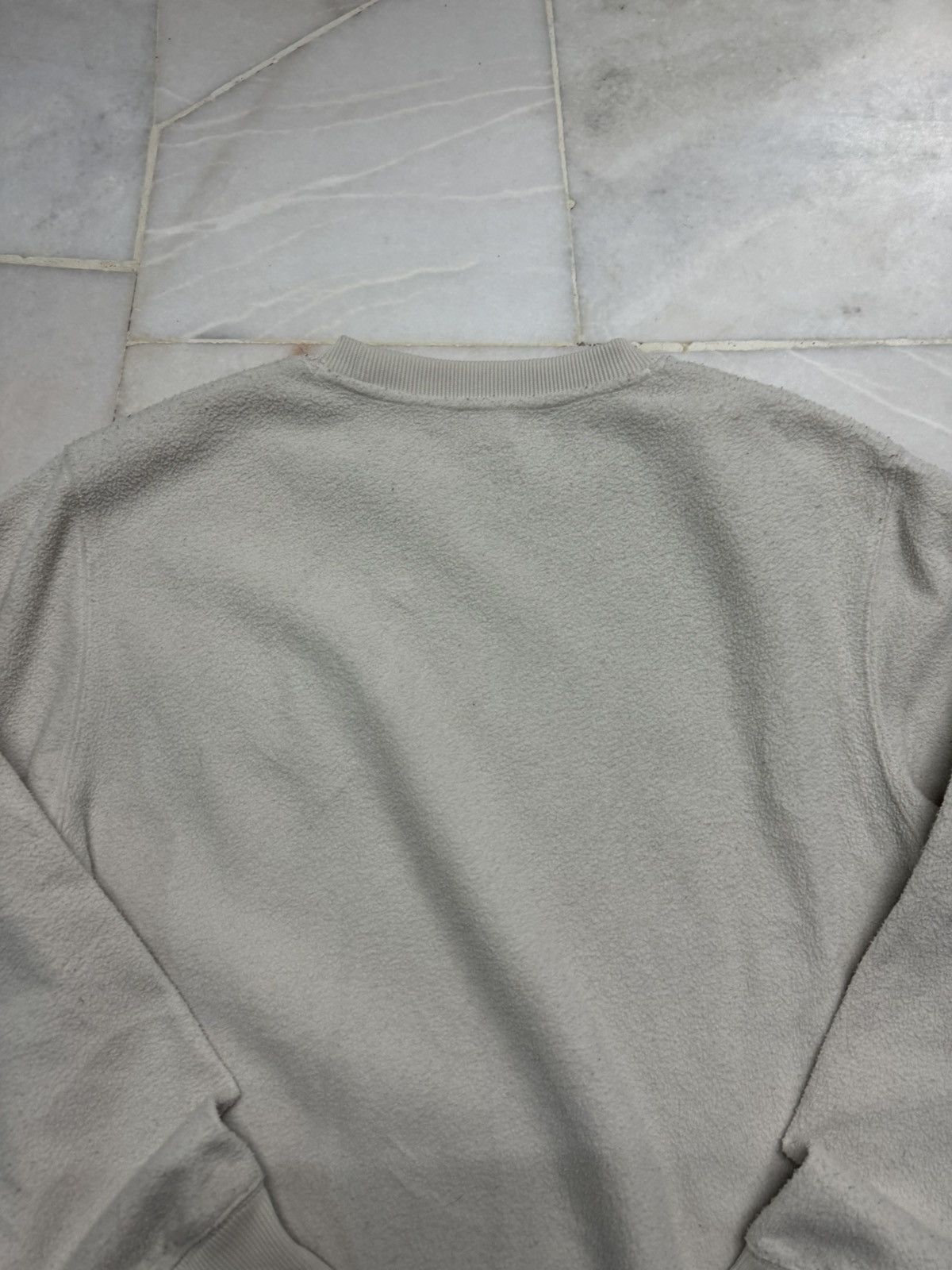 Dickies VINTAGE Y2K DICKIES SHERPA SWEATSHIRT PATCHER CREAM Size US M / EU 48-50 / 2 - 15 Thumbnail