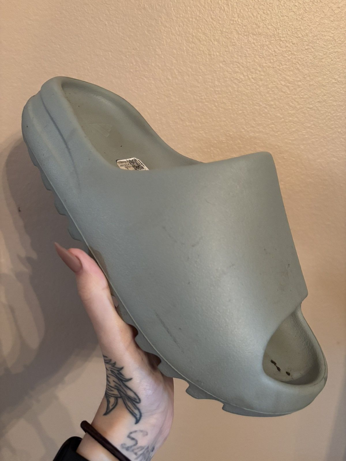 Yeezy Adidas Yeezy Slides 'Salt' Size US 7 / EU 40 - 2 Thumbnail