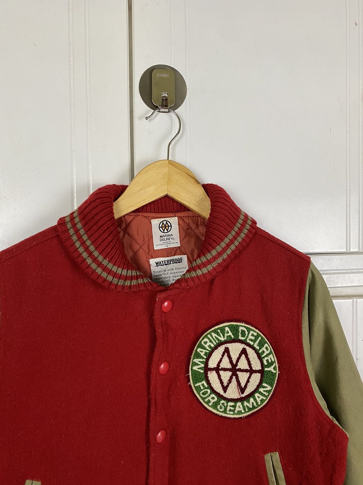 Vintage Vintage Marina Delrey Varsity Jacket Size US S / EU 44-46 / 1 - 4 Thumbnail