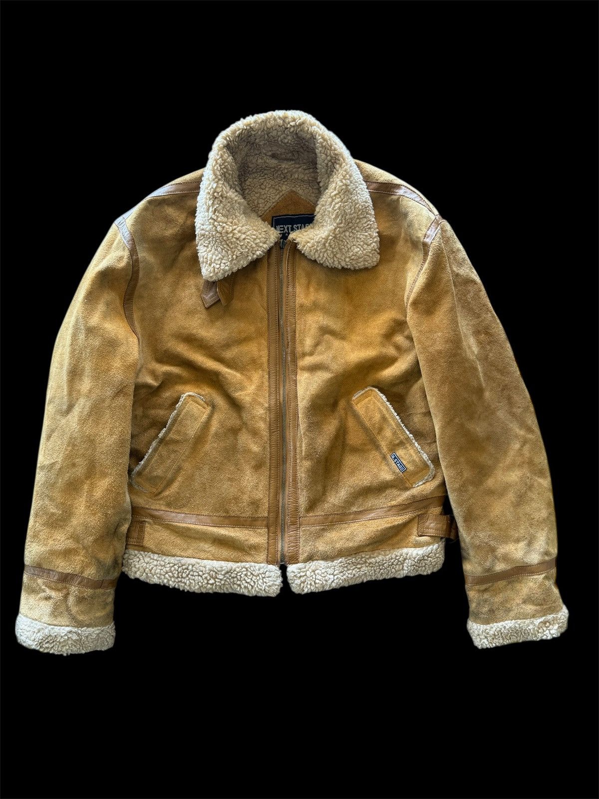 Schott JAPAN BRAND NEXT STAGE SUEDE LEATHER JACKET B3 JACKET STYLE Size US M / EU 48-50 / 2 - 1 Thumbnail