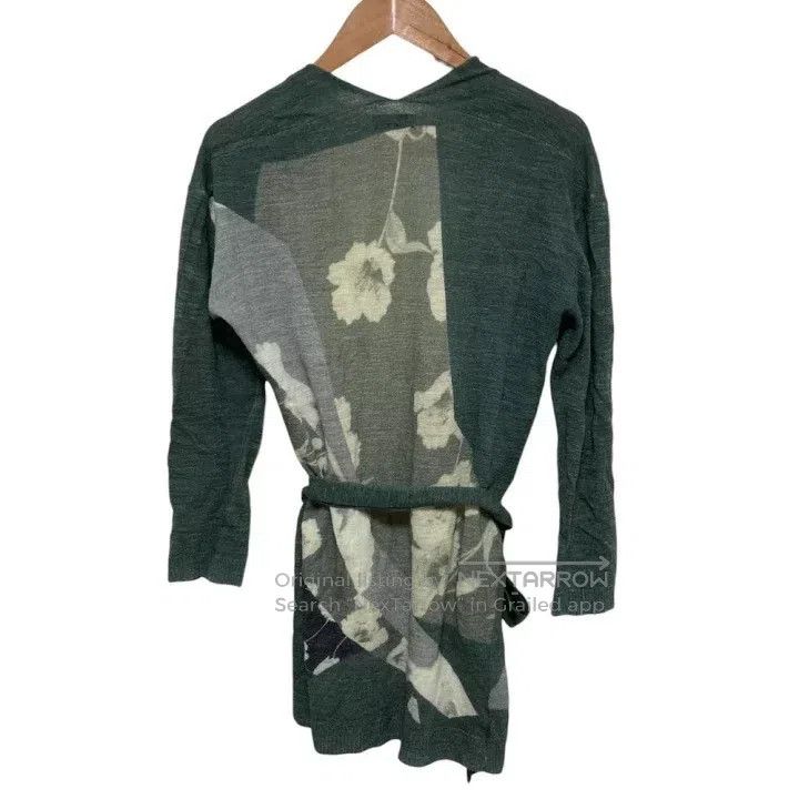 Dries Van Noten Dries Van Noten Floral Wool Knit Top Size XS / US 0-2 / IT 36-38 - 4 Thumbnail