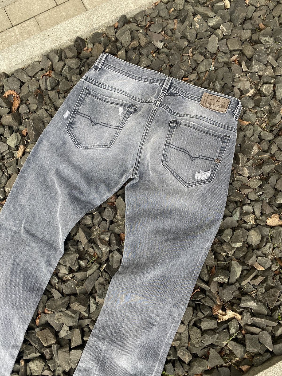 Diesel × Vintage Vintage Diesel pants washed black Size US 32 / EU 48 - 2 Thumbnail
