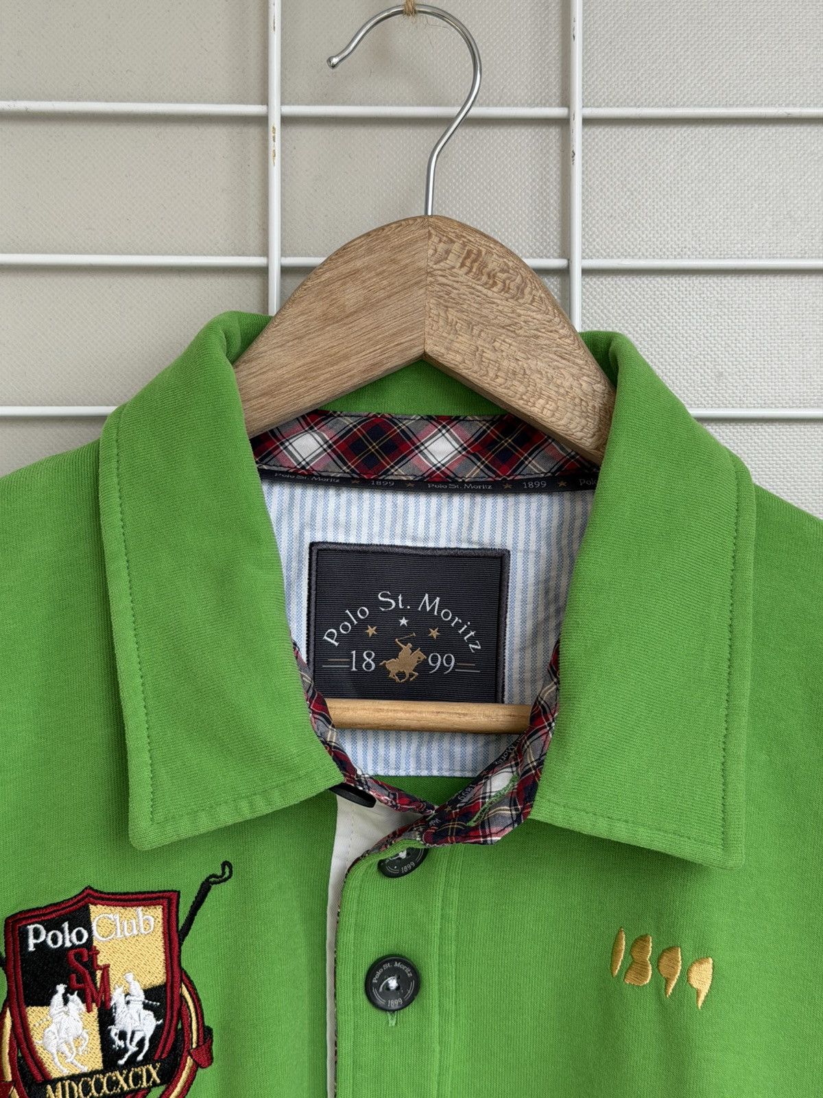 Vintage St. Moritz 1899 Polo Club Rugby Shirt Mens Size XXL/XL Size US XXL / EU 58 / 5 - 15 Thumbnail