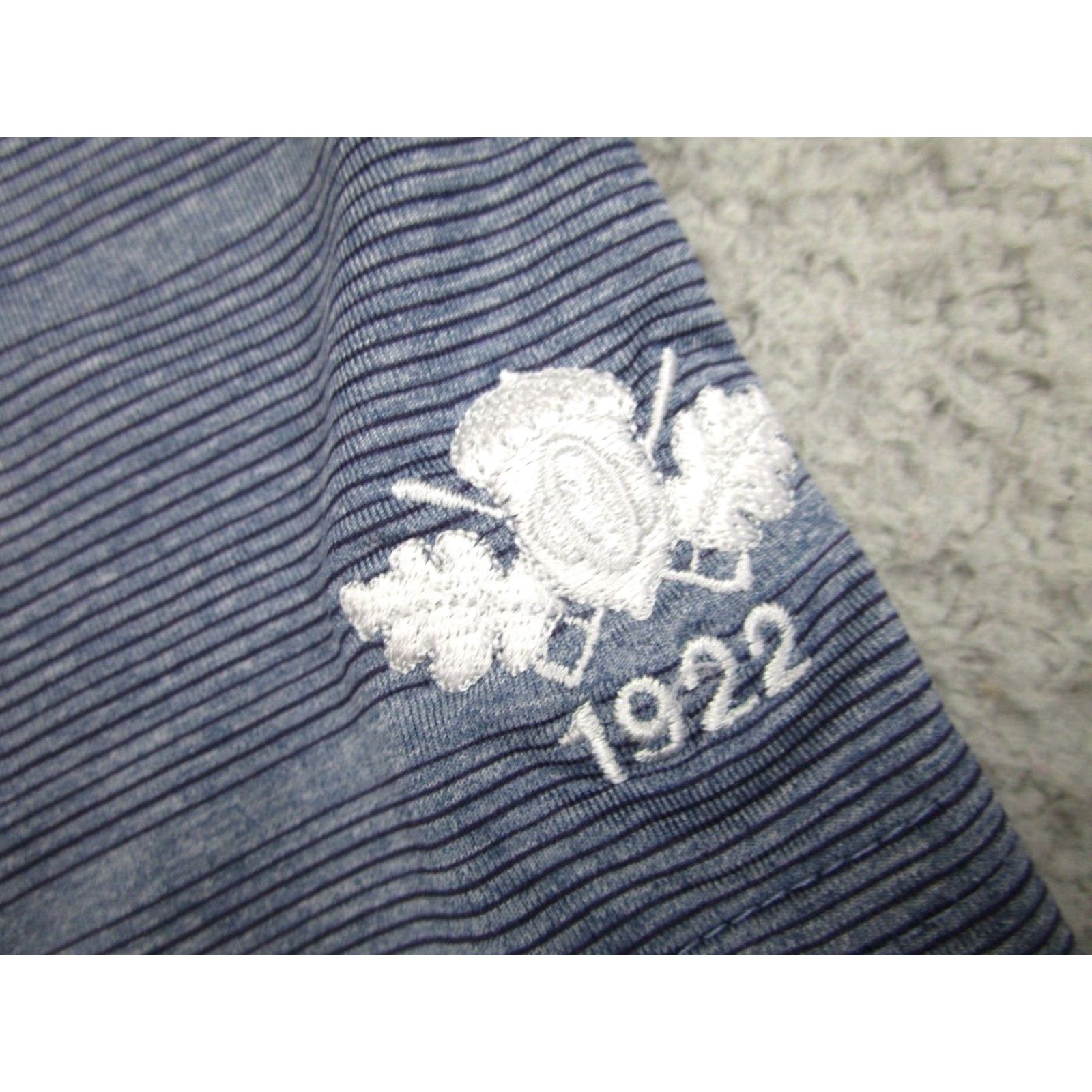 Vintage Matte Grey Polo Shirt Mens M Blue Oakmont Country Club Performance Golf Polo Shirt Mockup Size US M / EU 48-50 / 2 - 3 Thumbnail