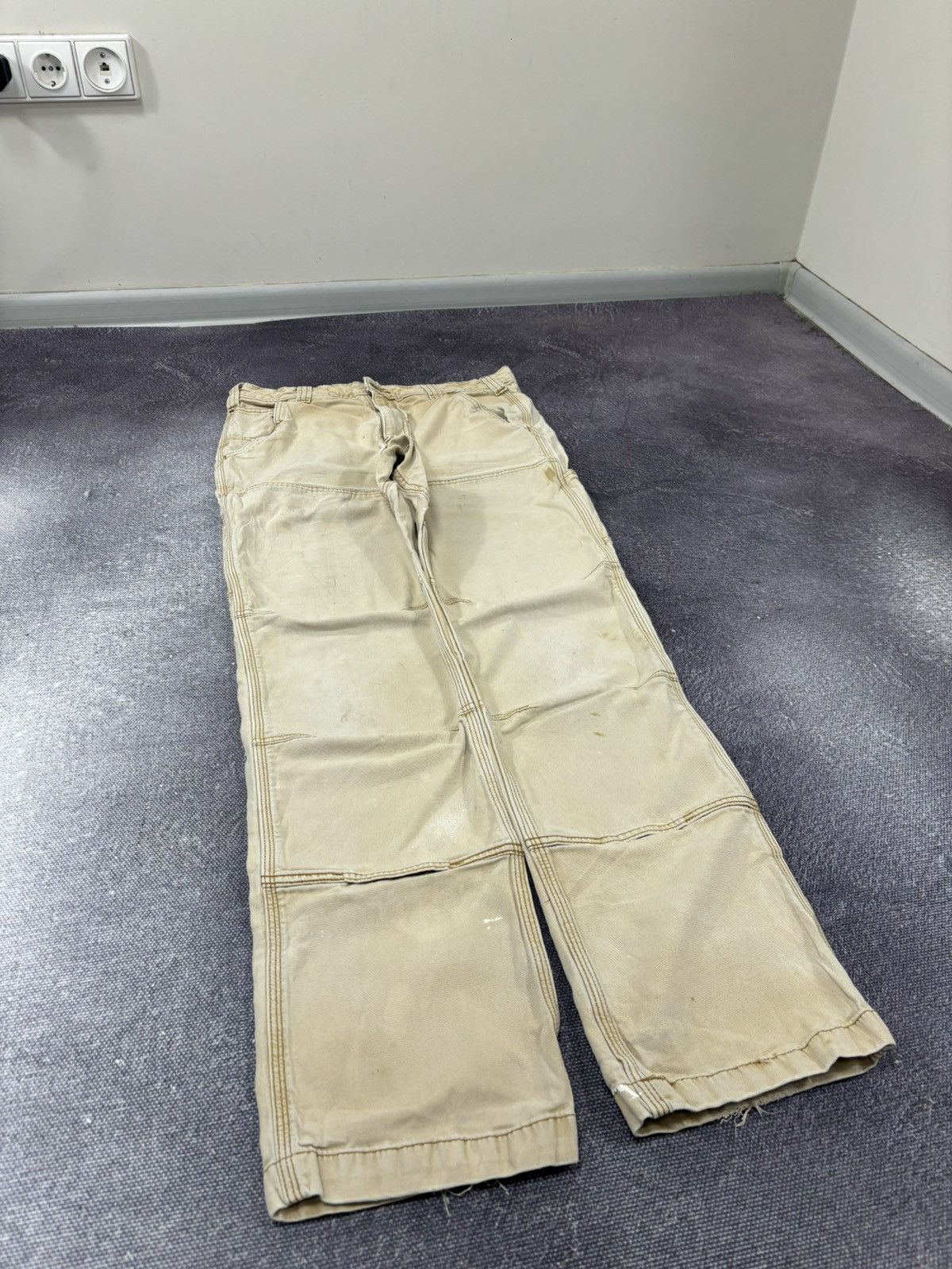 Carhartt Vintage Carhartt Double Knee Workwear Faded Utility Pants Size US 32 / EU 48 - 4 Thumbnail