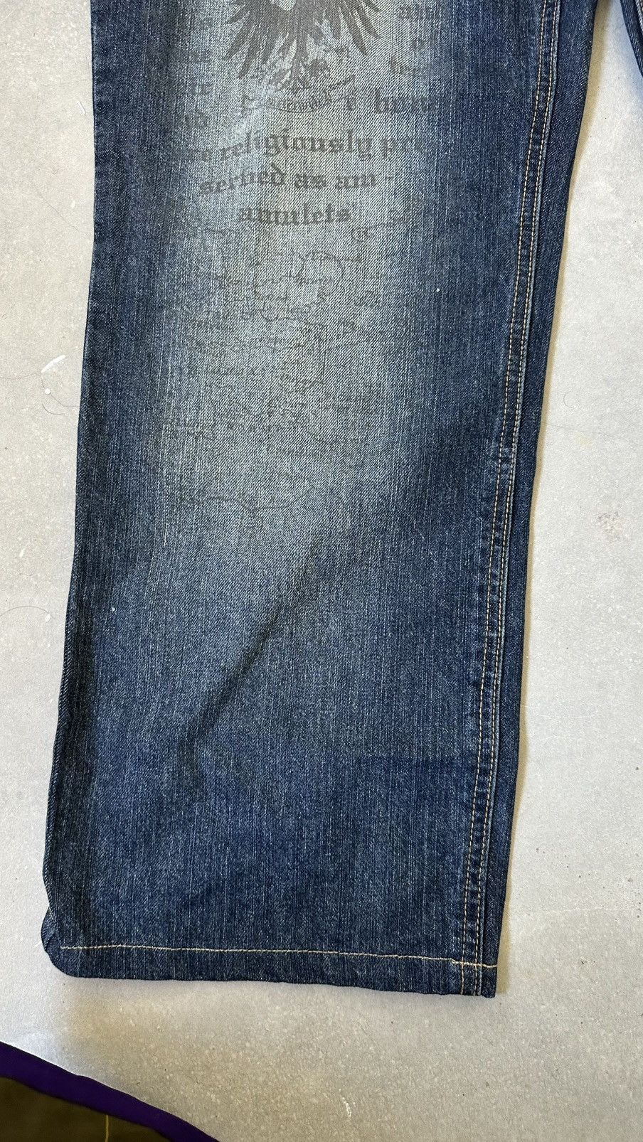 Japanese Brand VINTAGE ANTUI JEANS IF SIX WAS NINE DENIM PANG Size US 40 / EU 56 - 2 Thumbnail