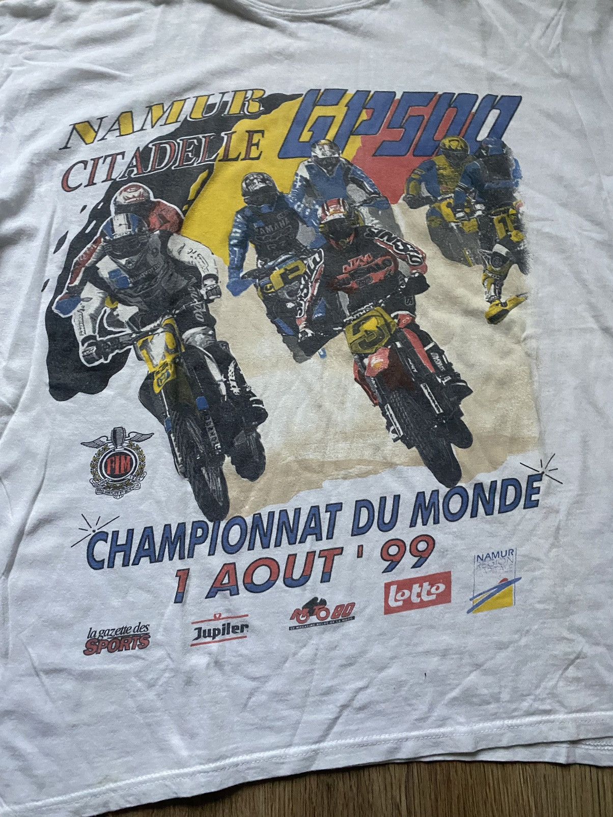 Vintage Vintage 1999 motocross motorcycle championat GP 500 Moto Size US L / EU 52-54 / 3 - 2 Thumbnail