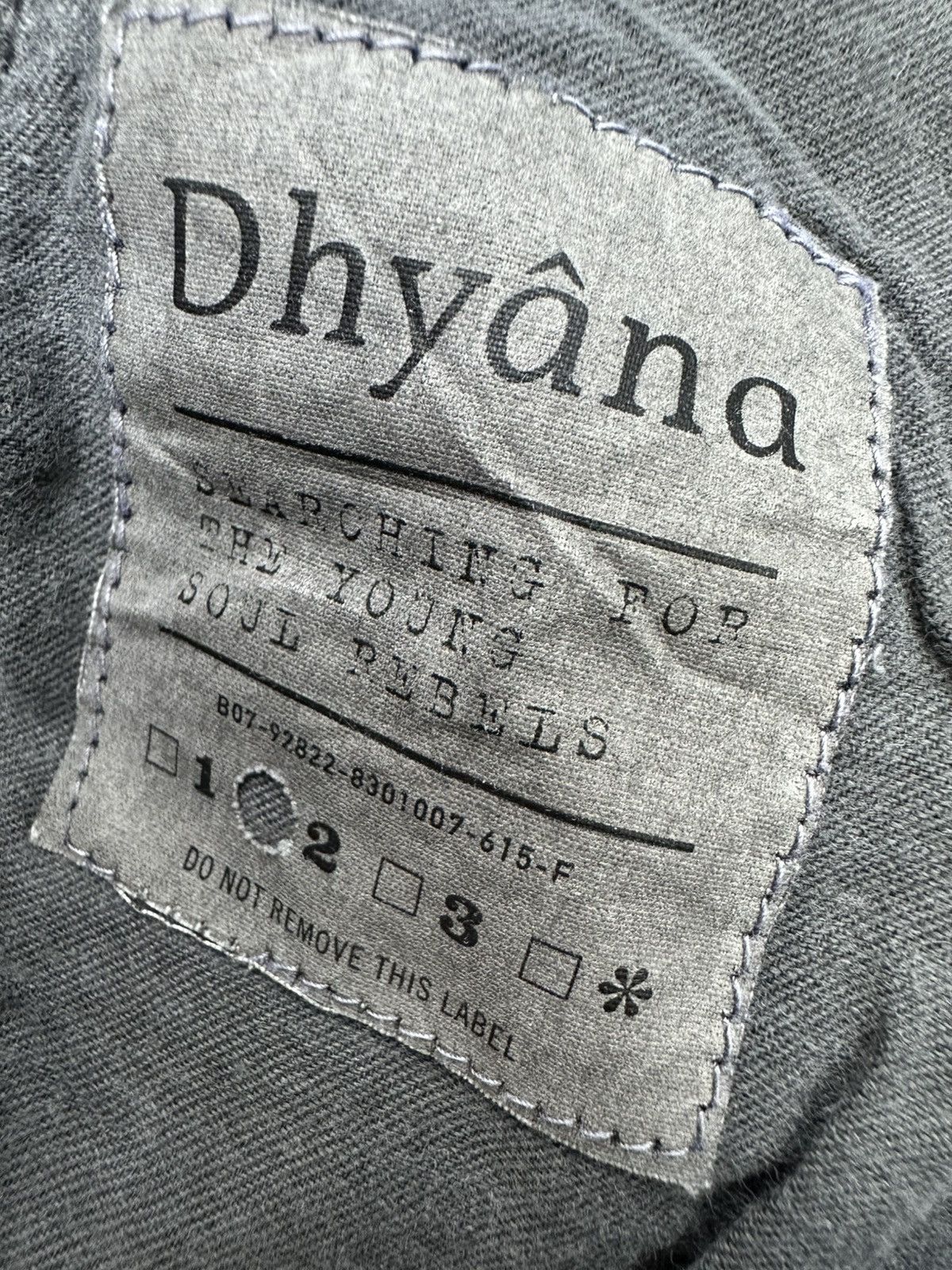 Le Grande Bleu (L.G.B.) Japanese Brand Dhyana AW11 Searching For Young Soul Rebels Size US 32 / EU 48 - 21 Thumbnail