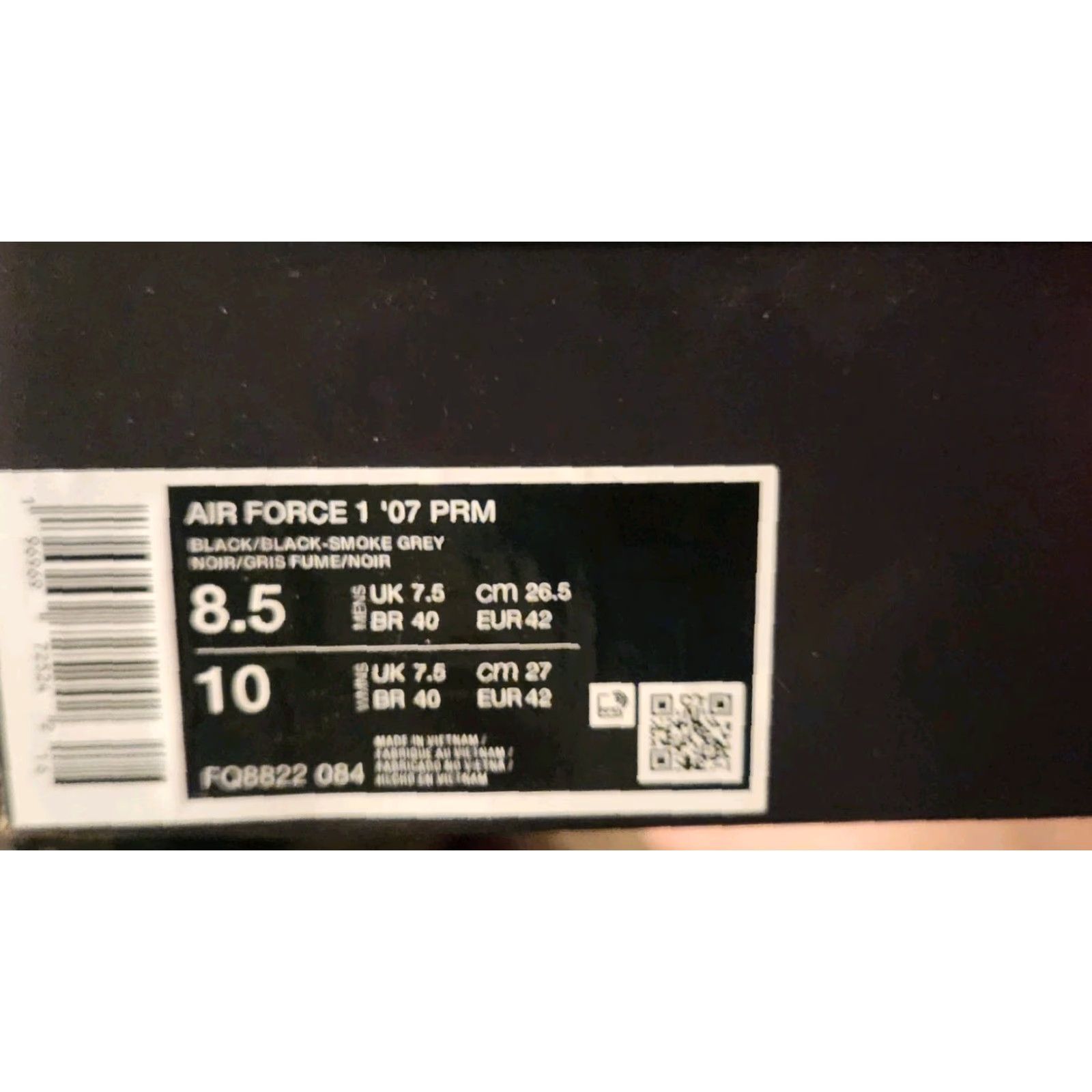 Nike Nike Air Force 1 Low Premium Halloween 2023 Men Black Size 10 Sneaker Size US 10 / EU 43 - 5 Thumbnail