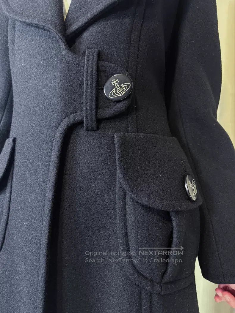 Vivienne Westwood Vivienne Westwood Vintage Heart Collar Buckle Overcoat Size M / US 6-8 / IT 42-44 - 7 Thumbnail
