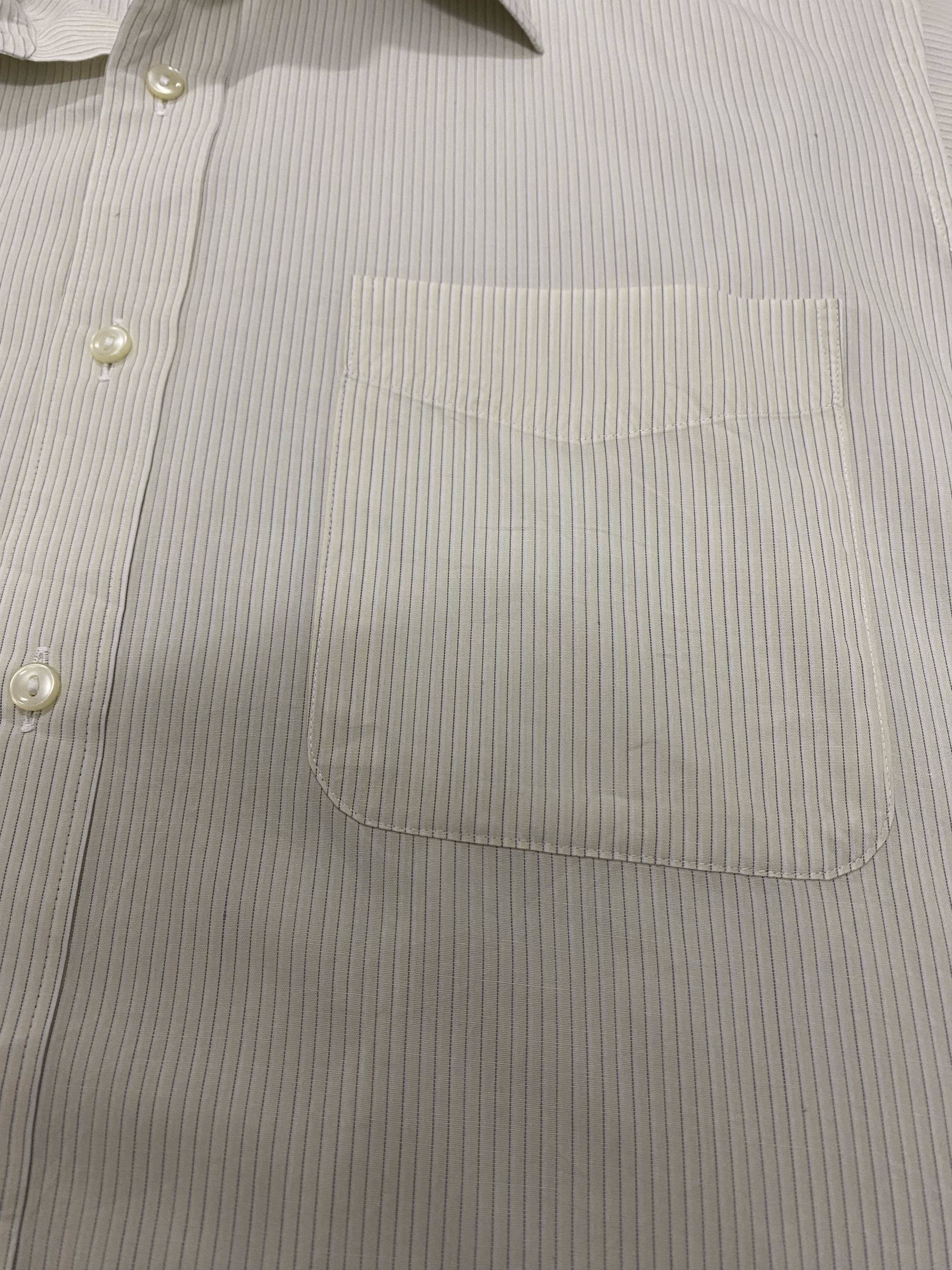 Balmain × Pierre Balmain Pierre Balmain Striped Button Down Size US L / EU 52-54 / 3 - 5 Thumbnail