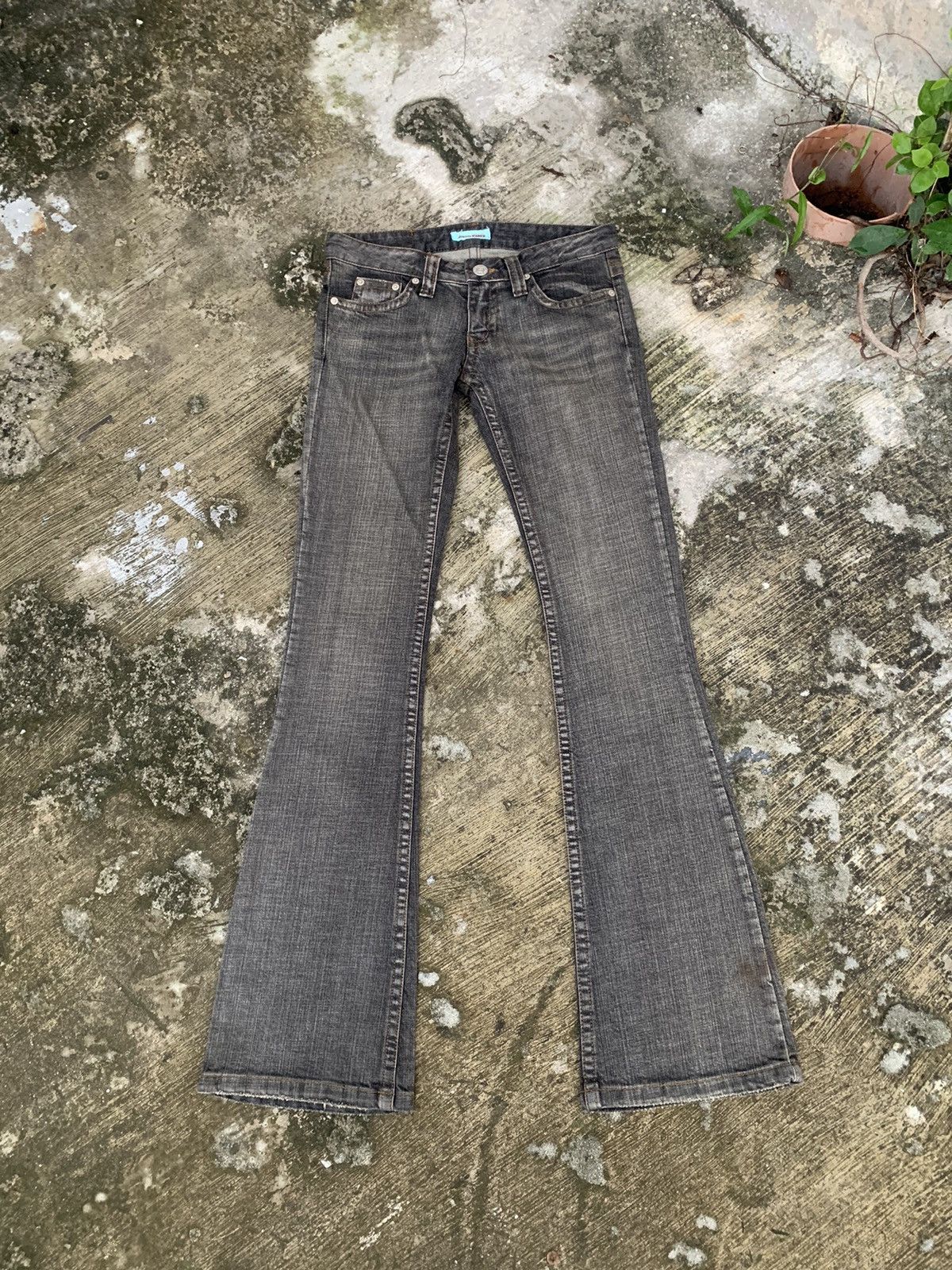 Japanese Brand × Tornado Mart Steal 🔥 Flare Anna kerry bootcut jeans Size 27" / US 4 / IT 40 - 1 Thumbnail