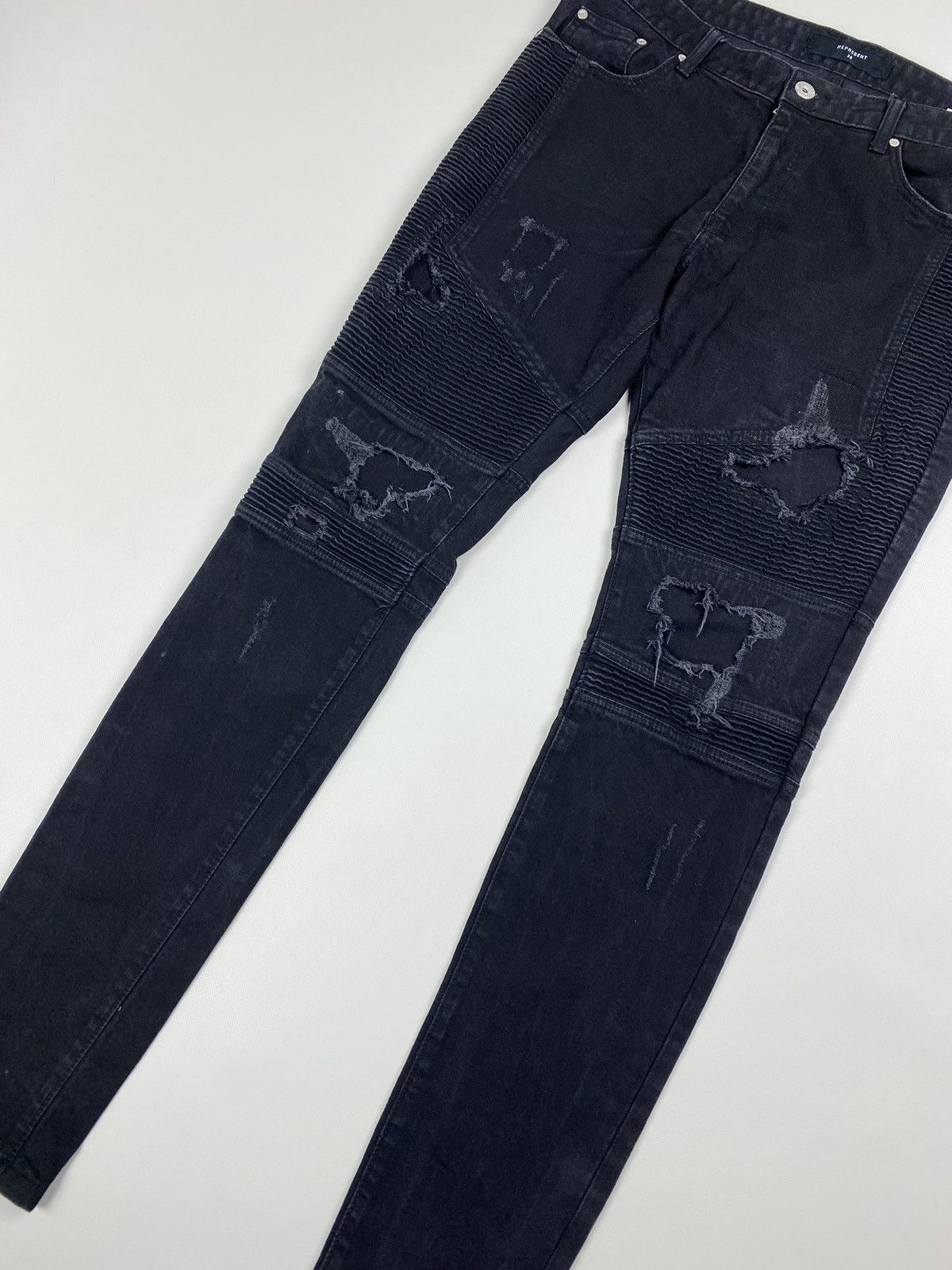 Represent Clo. Represent Skinny Biker Denim Size US 36 / EU 52 - 5 Thumbnail