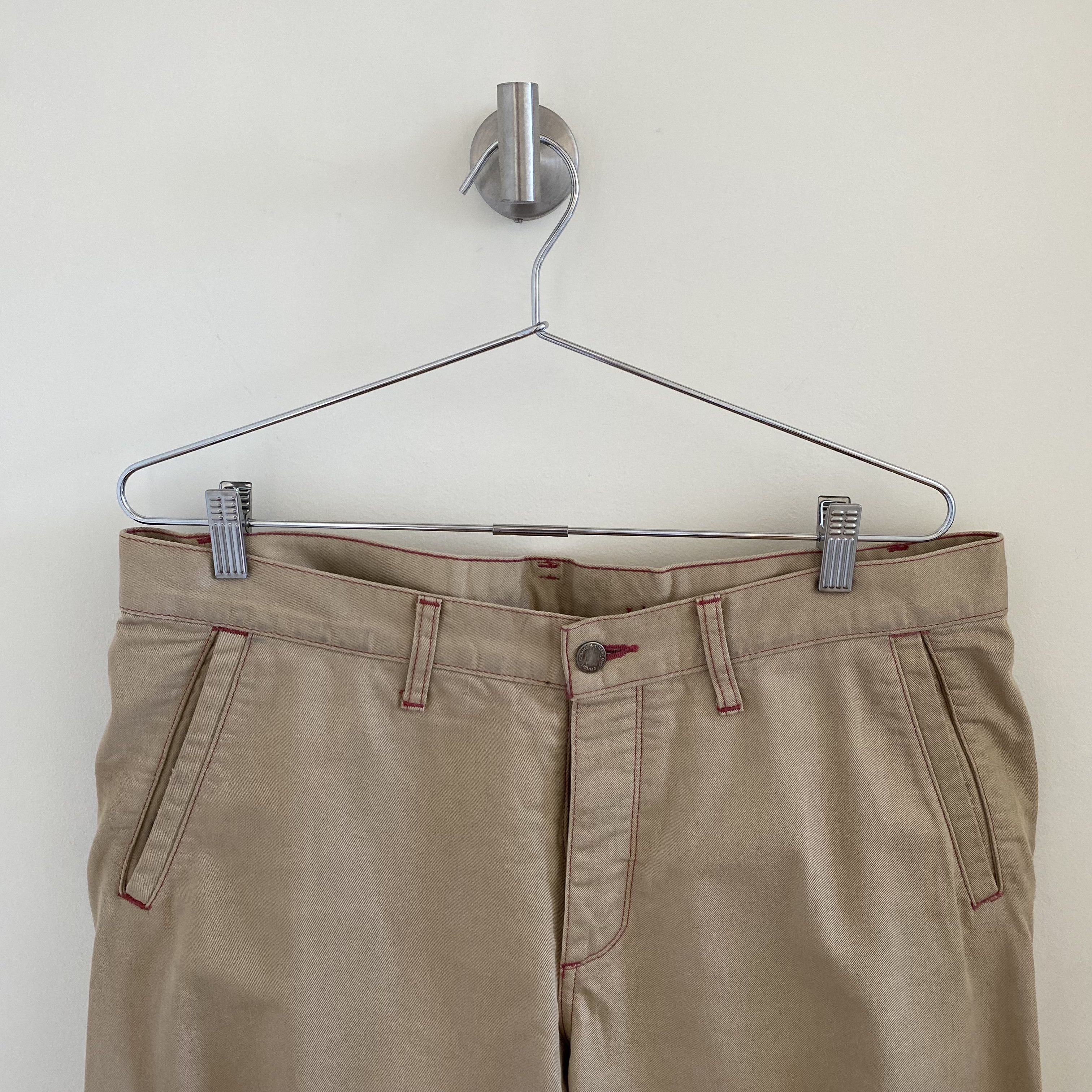 Comme des Garcons Comme des Garcons 2008 Contrast Stitch Work Pant Size US 34 / EU 50 - 3 Thumbnail