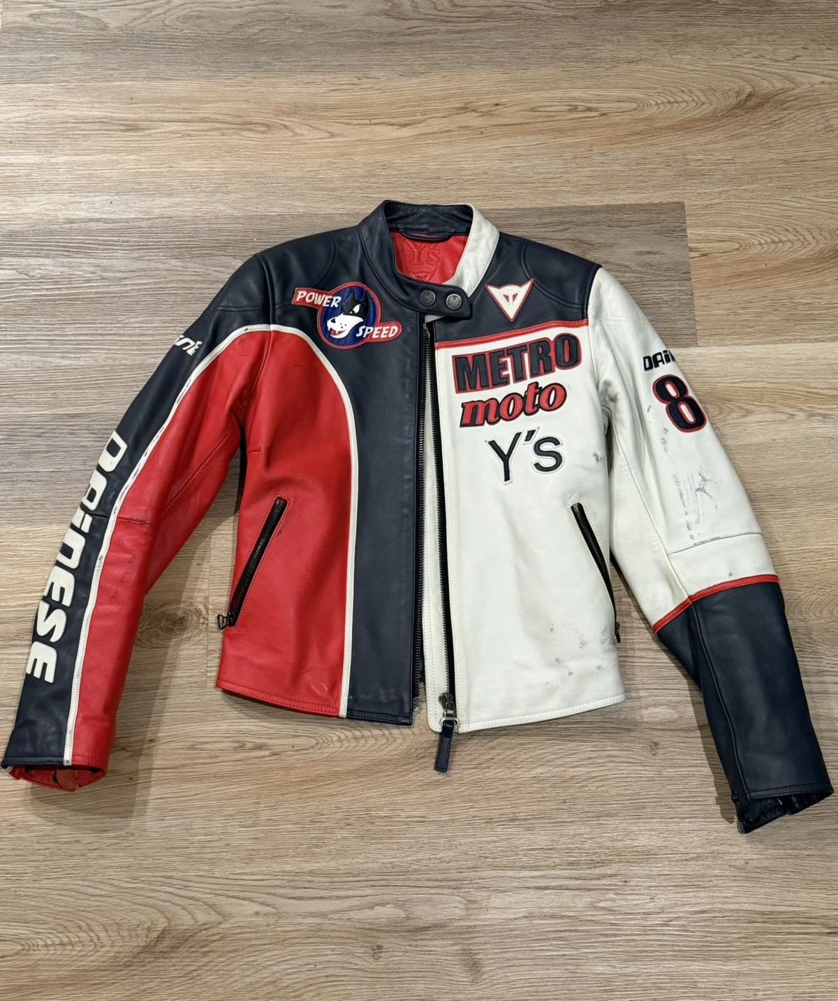Yohji Yamamoto Y's/Dainese AW04 “Too Damn Close” Moto Jacket | Grailed