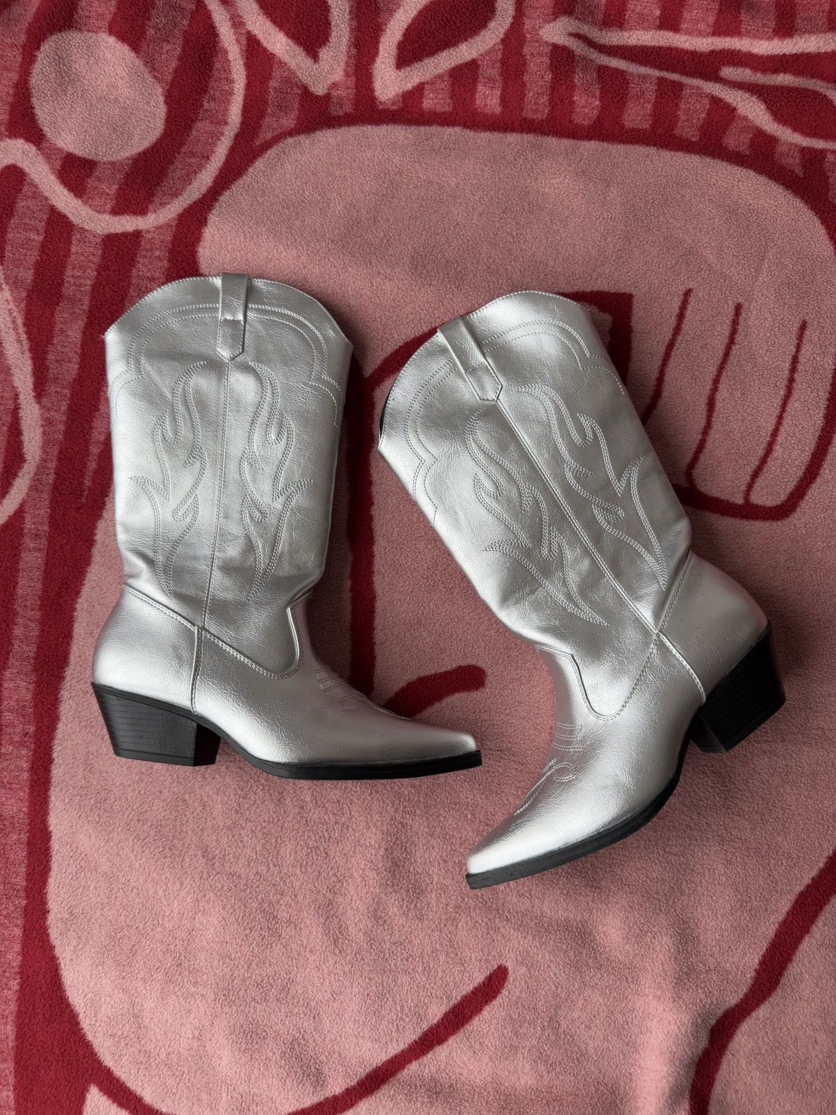 Cowboy Equipment × Vintage Vintage y2k Cowboy boots US8 western casual cowgirl retro 90s Size US 8 / IT 38 - 1 Thumbnail