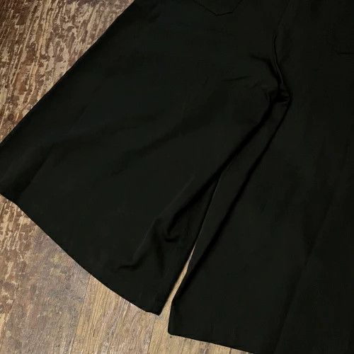 Yohji Yamamoto Yohji Yamamoto POUR HOMME wool gabardine hakama pants Size US 33 - 6 Thumbnail