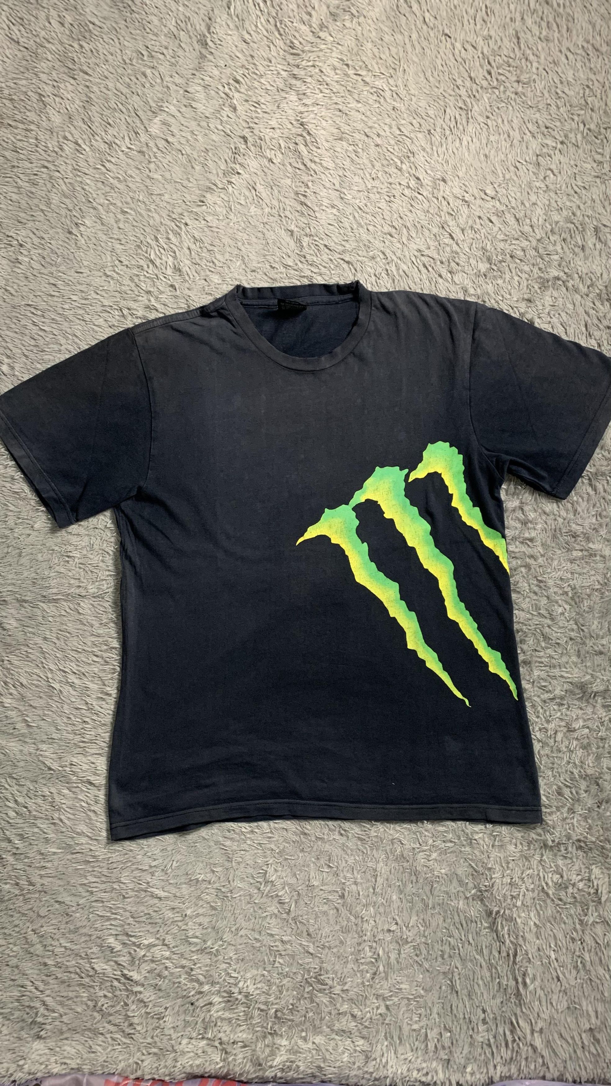 Other Crazy cyber grunge y2k Monster energy racing faded grunge Size US L / EU 52-54 / 3 - 1 Thumbnail