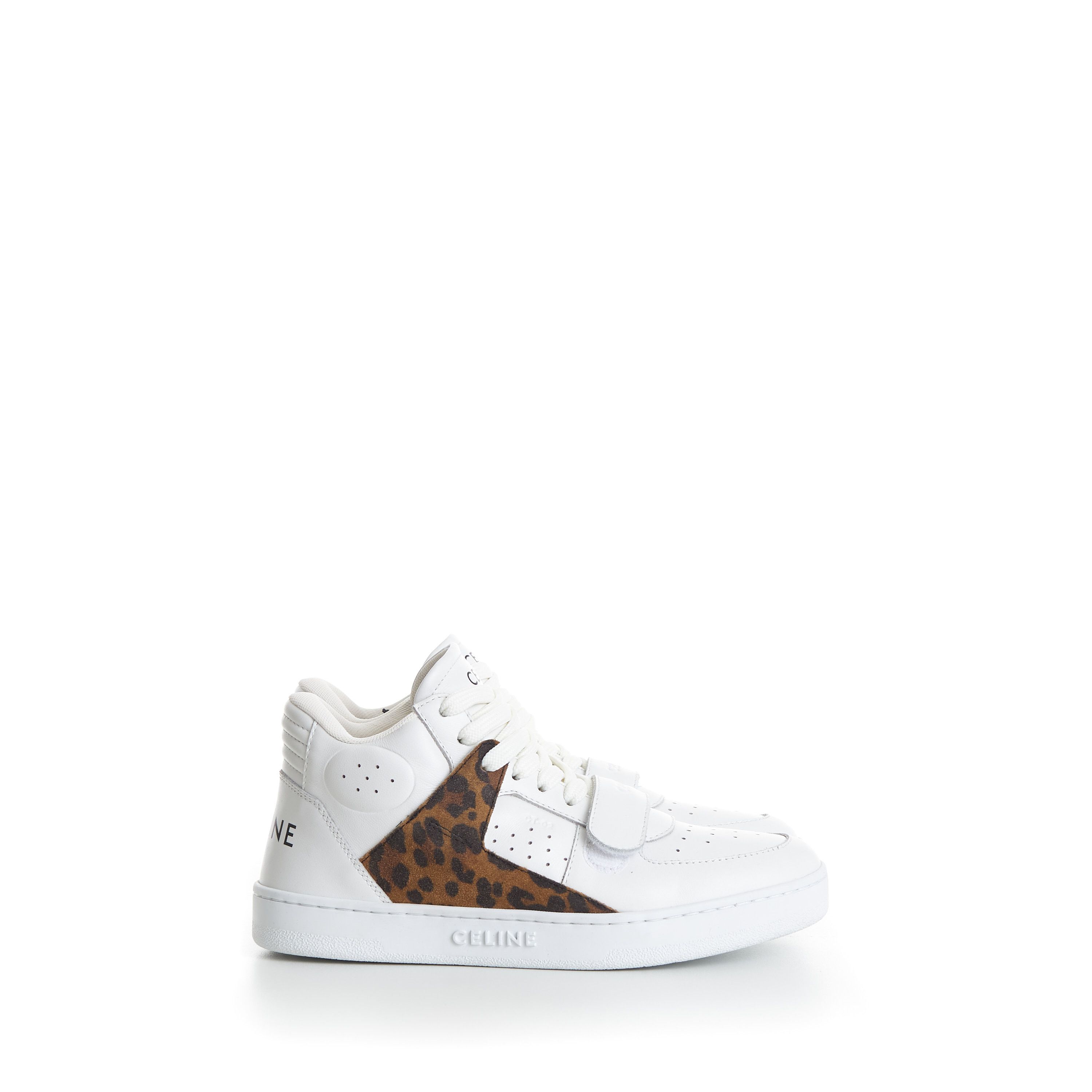 Celine CT-02 Celine Trainer Mid Sneaker With Scratch In Calfskin Size US 6 / IT 36 - 2 Thumbnail