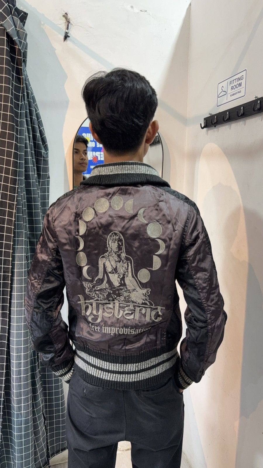 Hysteric Glamour Hysteric Glamour jacket free improvisation satin Size US M / EU 48-50 / 2 - 2 Thumbnail