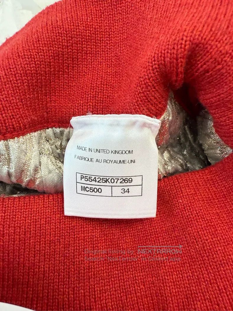 Chanel Chanel Small-flavoured tweed skirt Size 42" / US 20 - 4 Thumbnail