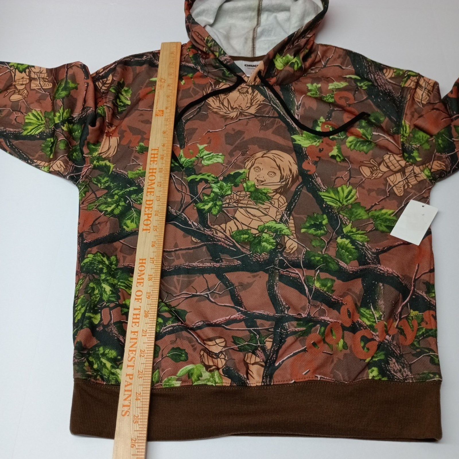 Other Men's Size XS Childs Play Chucky Good Guys Camouflage Hoodie Size US XS / EU 42 / 0 - 6 Thumbnail