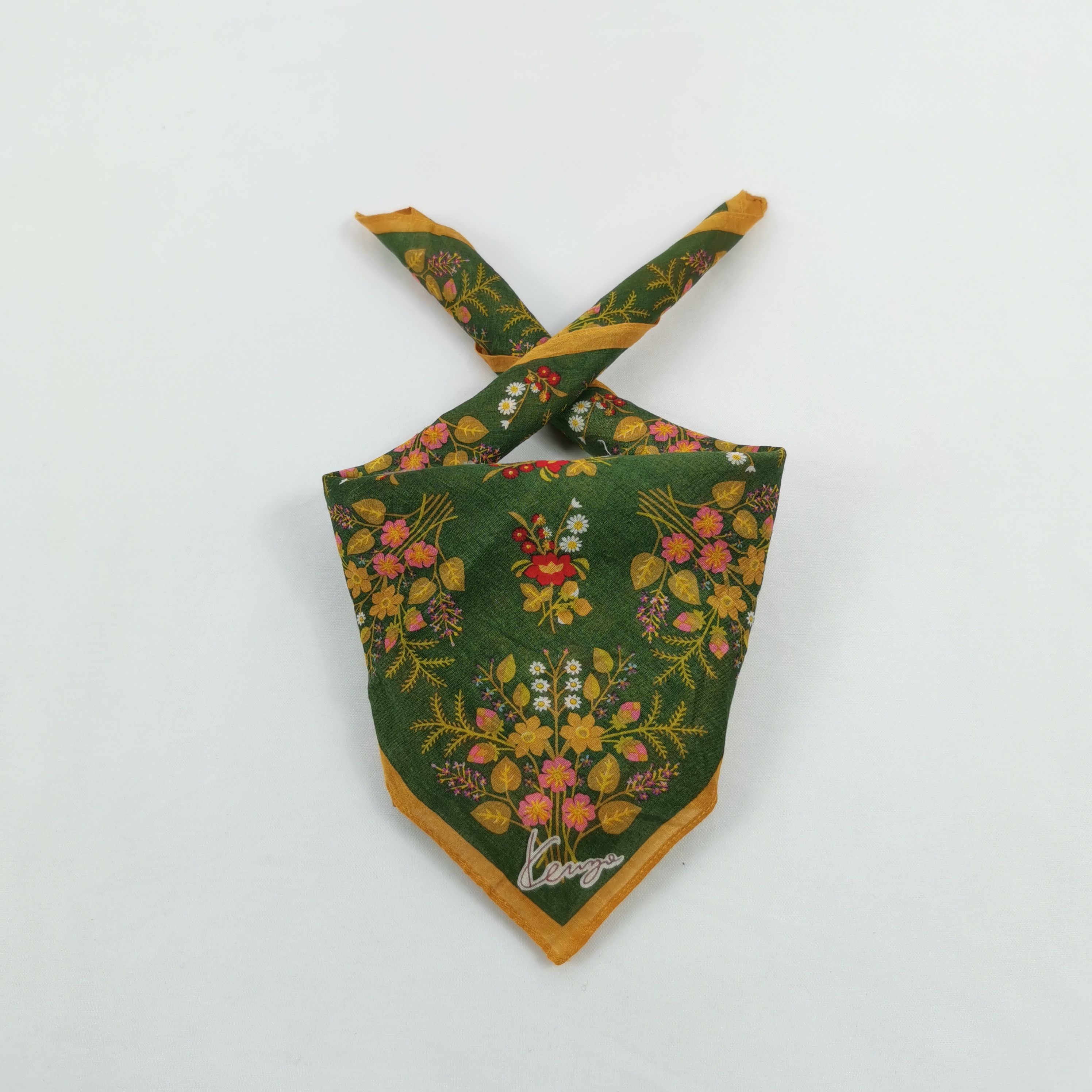 Kenzo Vintage Kenzo Handkerchief Neckerchief Bandana Size ONE SIZE - 1 Thumbnail
