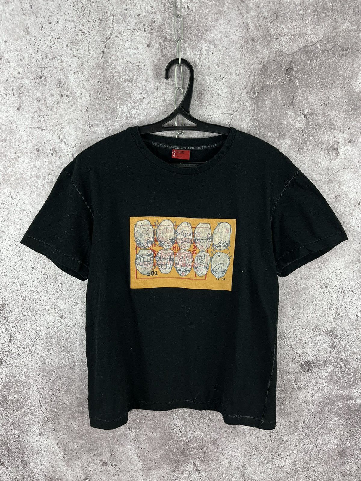 Levi's Vintage Clothing Levi’s Red Tab Vintage T-Shirt Big Logo Smiles Crazy Size XL Size US XL / EU 56 / 4 - 1 Thumbnail