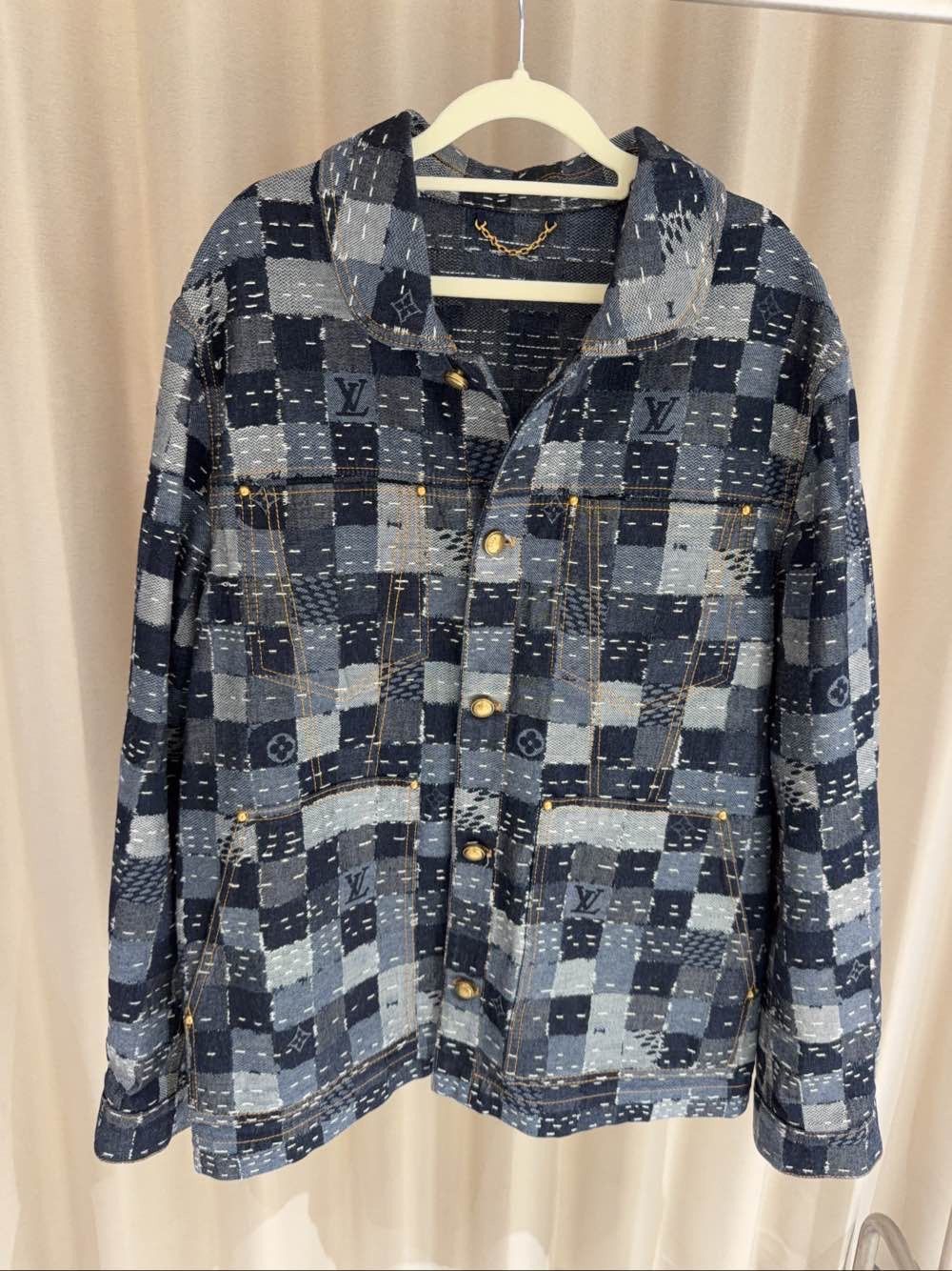Louis Vuitton Louis Vuitton Sashiko Damier Jacket Size M Size US M / EU 48-50 / 2 - 1 Thumbnail