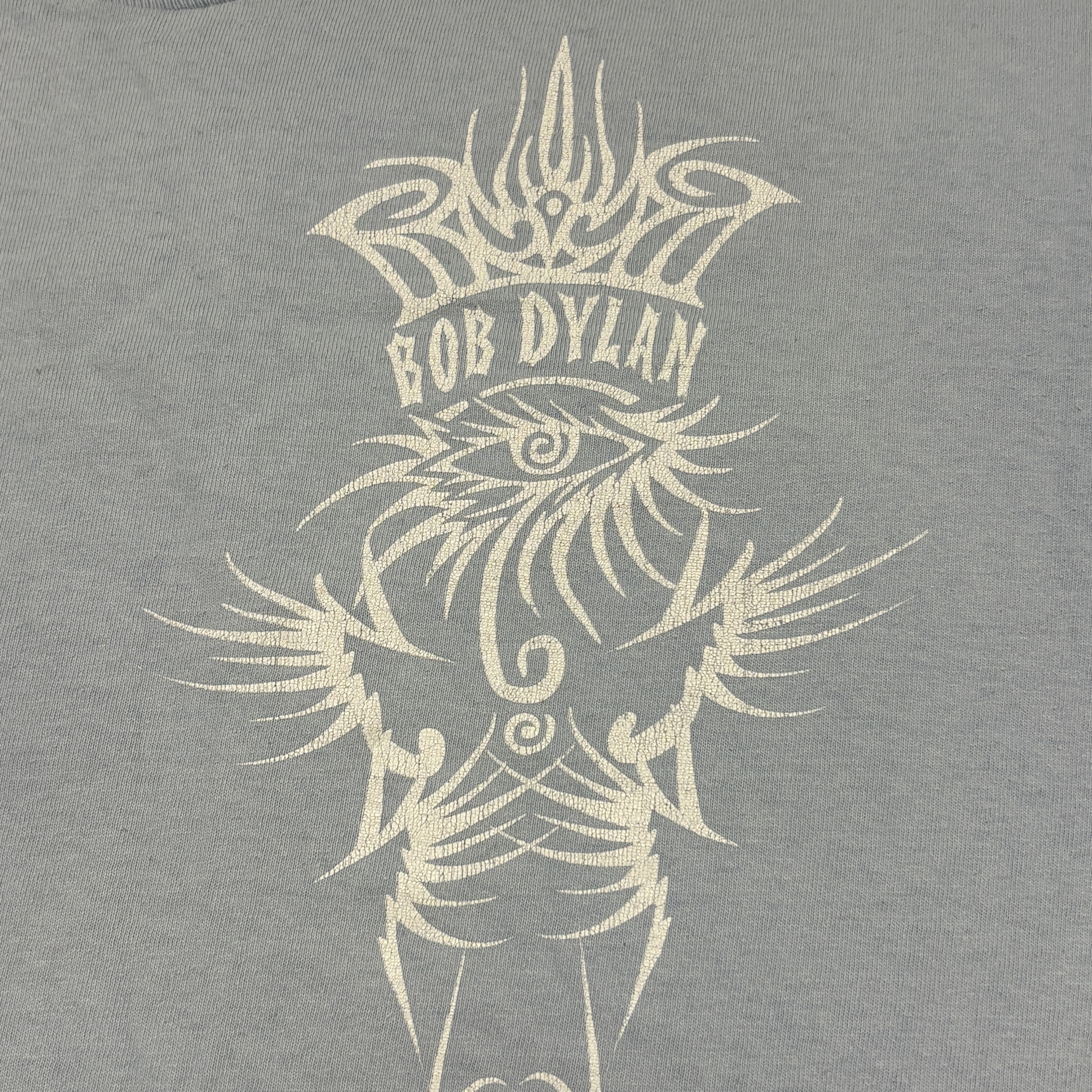 Band Tees Vintage Bob Dylan Shirt 90s Single Stitch Tour Rock Band Tee Size US XL / EU 56 / 4 - 5 Thumbnail