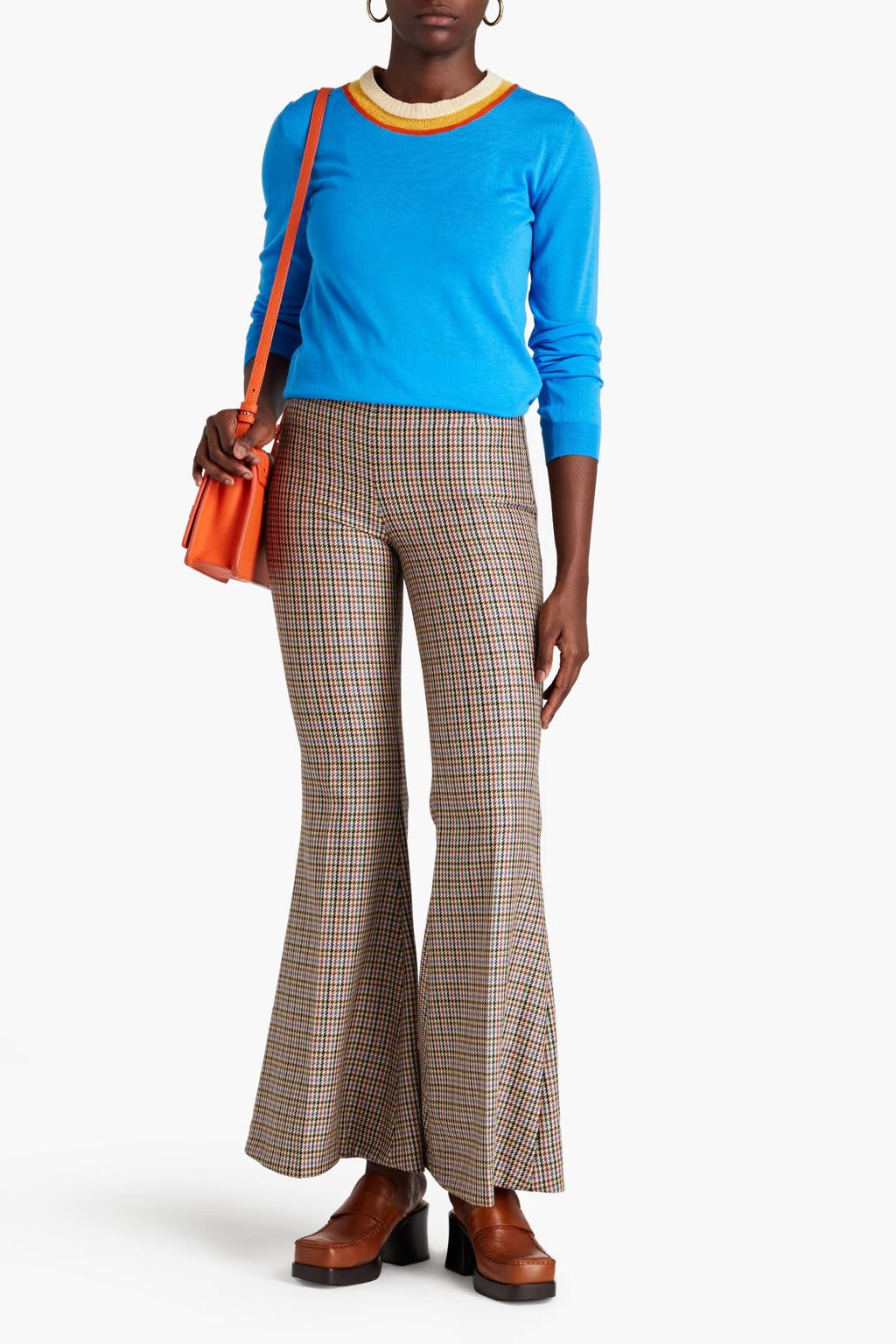 Marni o1srvl11e0624 Crewneck in Blue Size L / US 10 / IT 46 - 2 Thumbnail