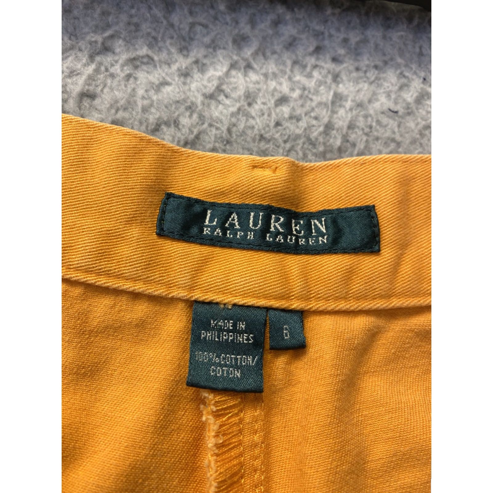 Ralph Lauren Ralph Lauren Shorts 6 Honey Cotton Khaki Ladies Womens Size 28" / US 6 / IT 42 - 6 Thumbnail