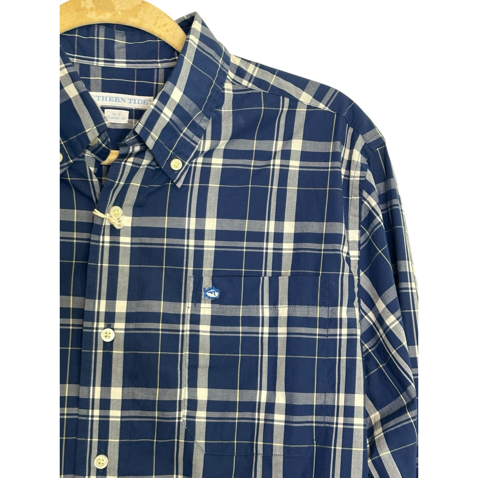Southern Tide Southern Tide plaid long sleeves casual shirt size Small Size US S / EU 44-46 / 1 - 7 Thumbnail