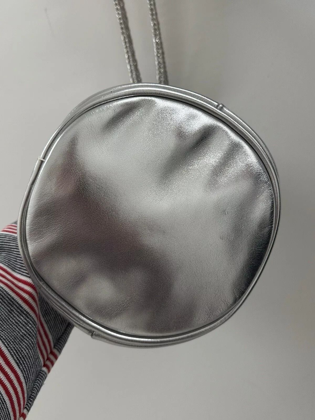Jean Paul Gaultier jean paul gaultier silver bucket bag PU metallic handbag Size ONE SIZE - 11 Thumbnail