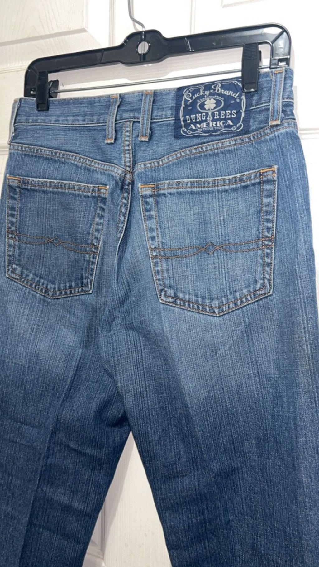 Lucky Brand Men's Lucky Brand Blue Straight Jeans Waist 30 Size US 30 / EU 46 - 4 Thumbnail