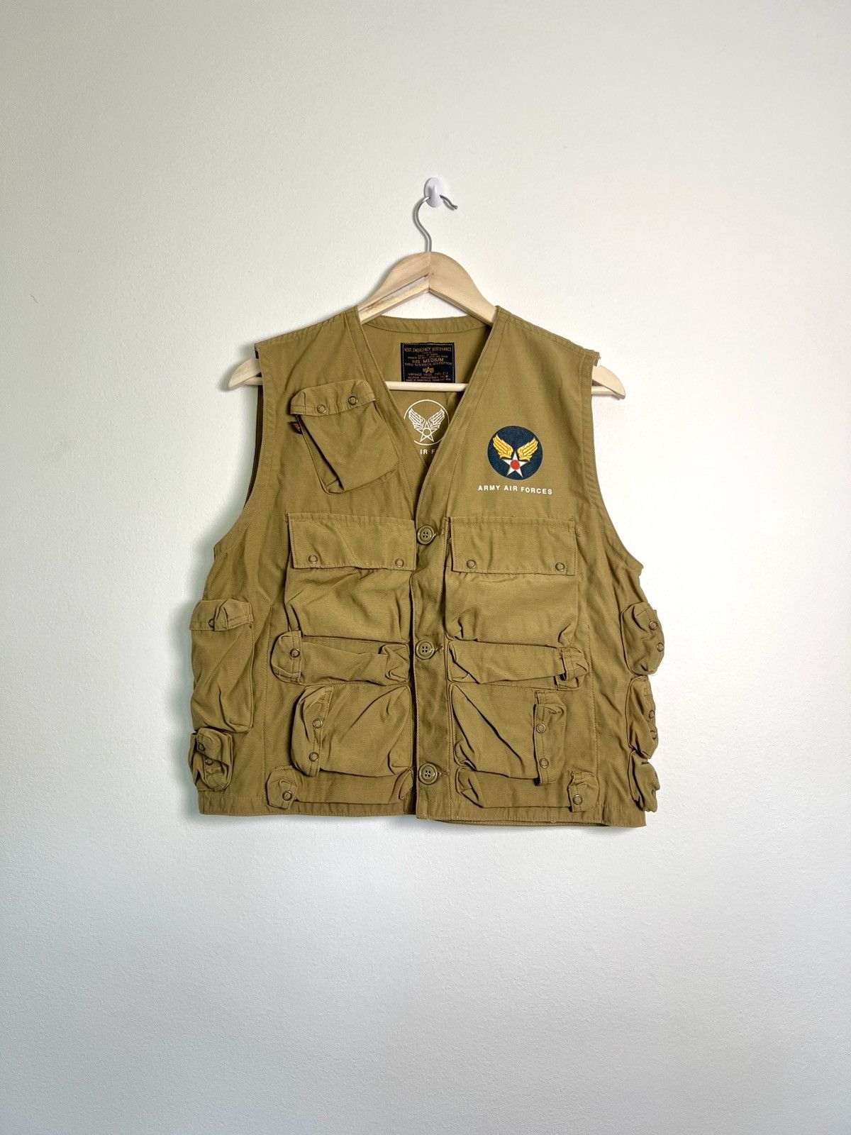 Alpha Industries Alpha Industries - rare Air Force Tactical vests Type-C1 Size US M / EU 48-50 / 2 - 1 Thumbnail