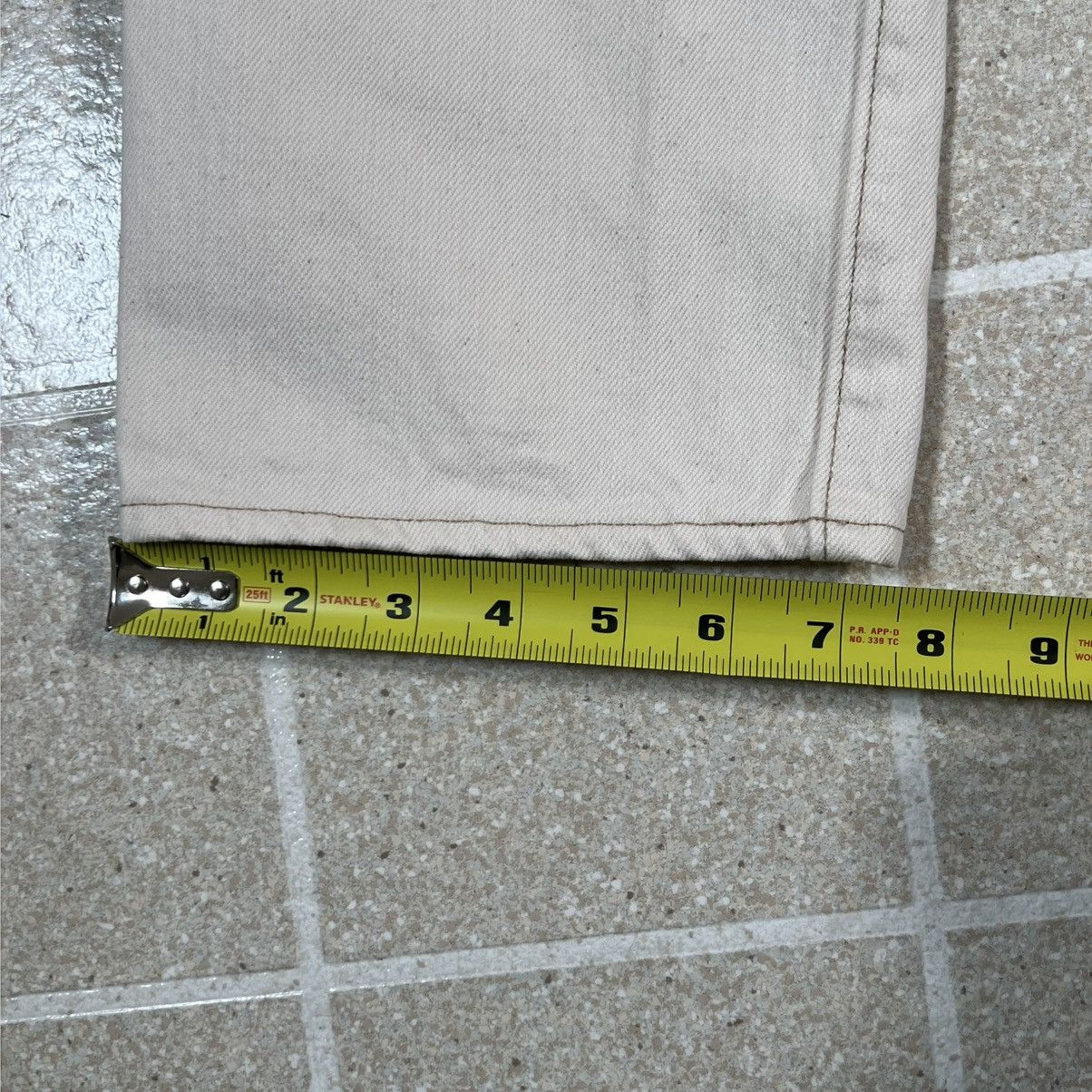 J.Crew J Crew 770 Jeans 30X29 White Selvedge Denim Button Fly Size US 30 / EU 46 - 11 Thumbnail