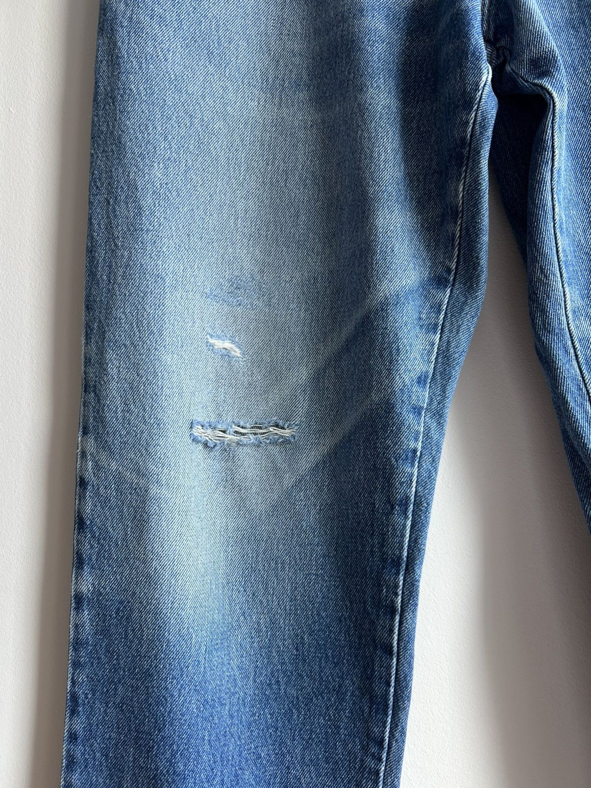 Yves Saint Laurent Vintage Yves Saint Laurent YSL Mens Blue Denim Jeans Pants Size US 38 / EU 54 - 13 Thumbnail