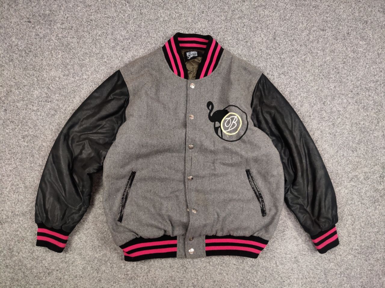 Japanese Brand Vintage Billionaire Boys Club Logo Varsity Bomber Jacket Size L / US 10 / IT 46 - 14 Thumbnail