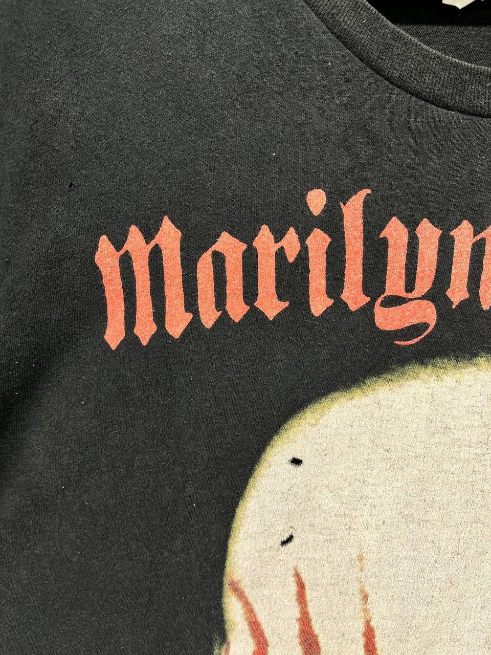 Band Tees Vintage Marilyn Manson Punk Rock Band Tees T Shirts Size US M / EU 48-50 / 2 - 14 Thumbnail