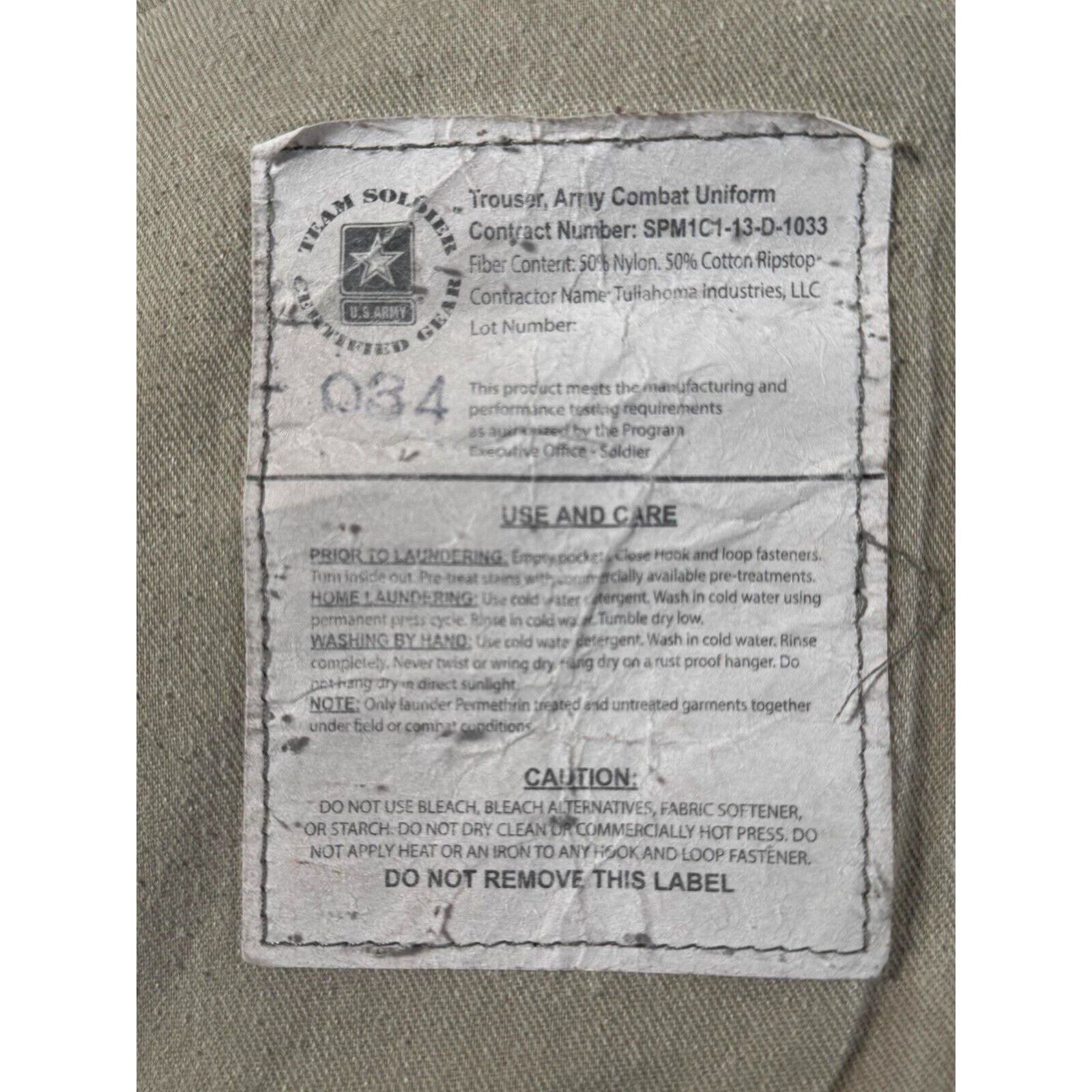 Other Army Combat Uniform Pants 34X29.5 Cargo Insect Repellent Size US 34 / EU 50 - 4 Thumbnail