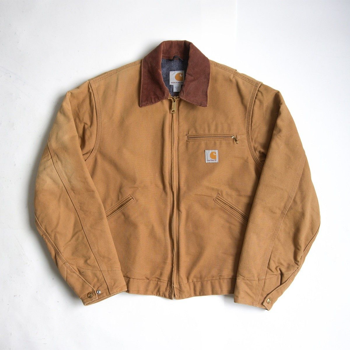Carhartt × Vintage Carhartt Detroit Jacket J43 HTG Size L made in