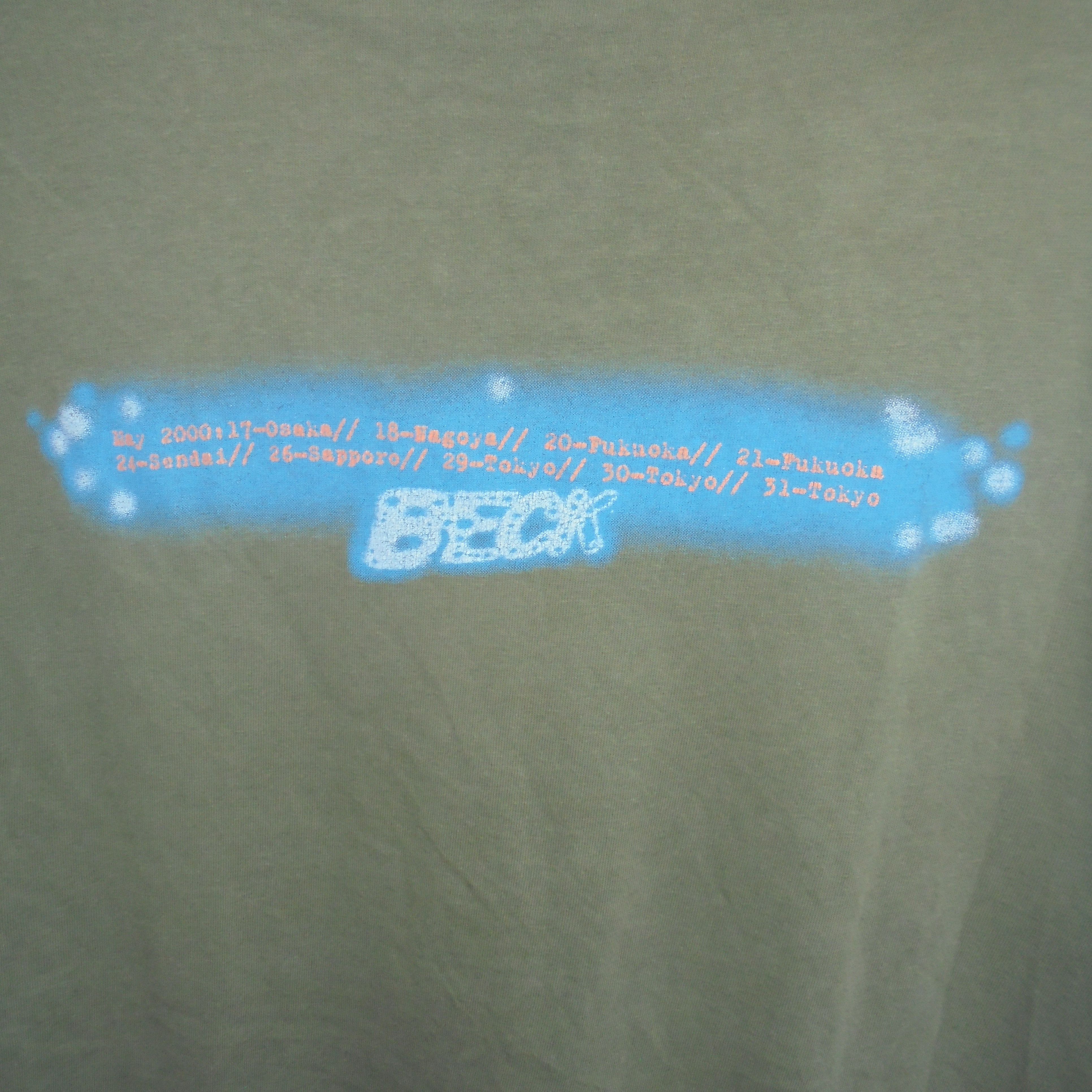 Band Tees Vintage Beck Midnite Vultures Japan Tour 2000s Size US M / EU 48-50 / 2 - 10 Thumbnail