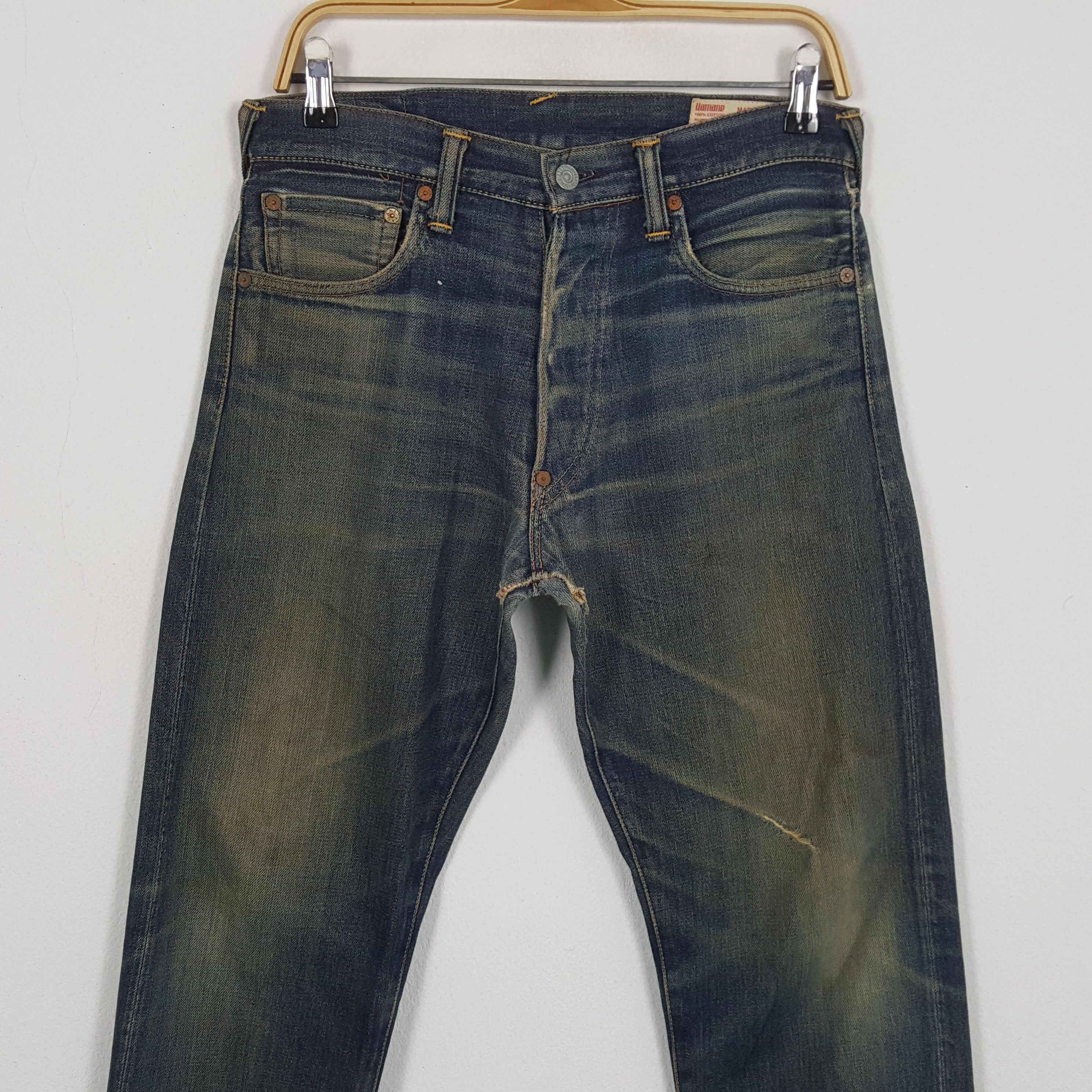 Evisu × Japanese Brand × Vintage Vintage EVISU Japanese Brand Daicock Custom Distressed Jeans Size US 30 / EU 46 - 5 Thumbnail