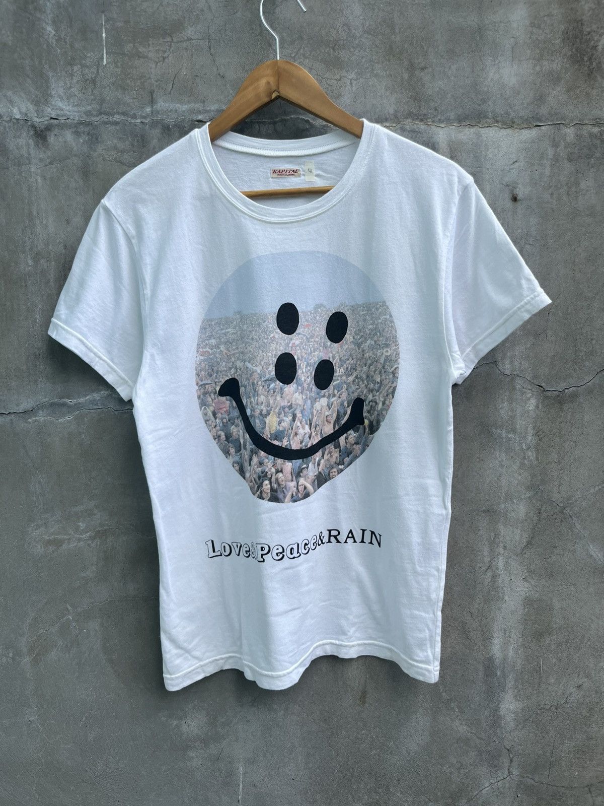 Kapital SS18 Love Peace Rain Tee Size US M / EU 48-50 / 2 - 1 Thumbnail