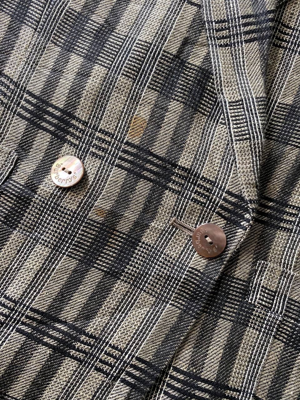 Burberry × Burberry Prorsum × Vintage Vintage Burberrys Glen Plaid Blazer Size M / US 6-8 / IT 42-44 - 5 Thumbnail