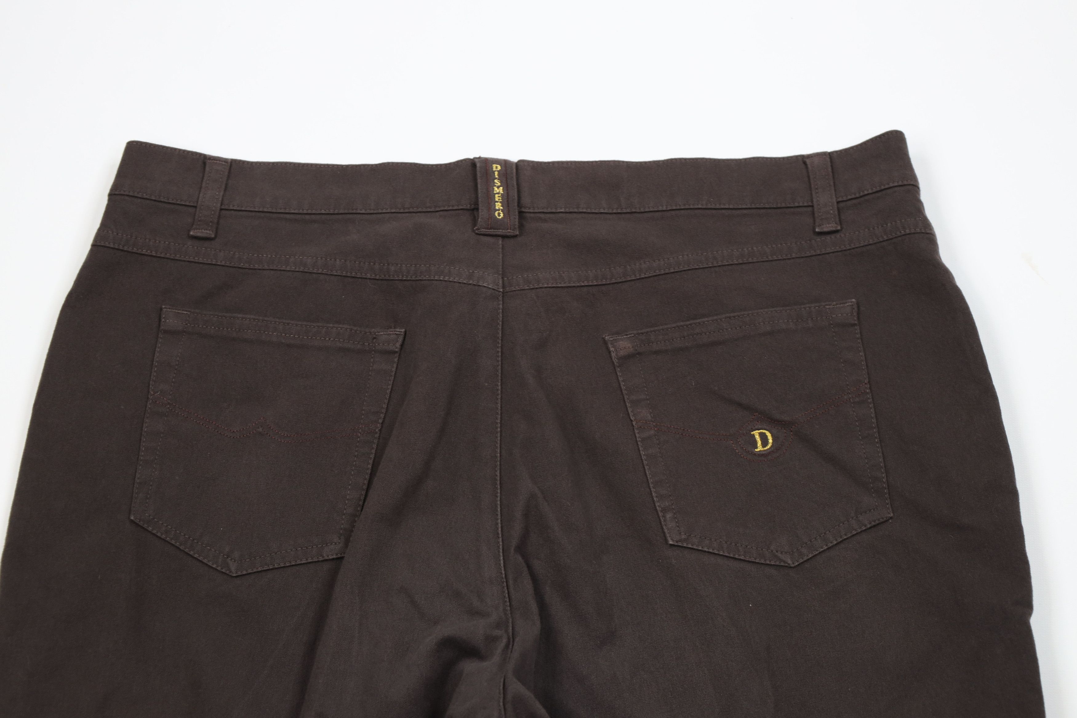 Vintage Vintage Y2K Streetwear Stretch Moleskin Wide Leg Pants Brown Size US 36 / EU 52 - 9 Thumbnail